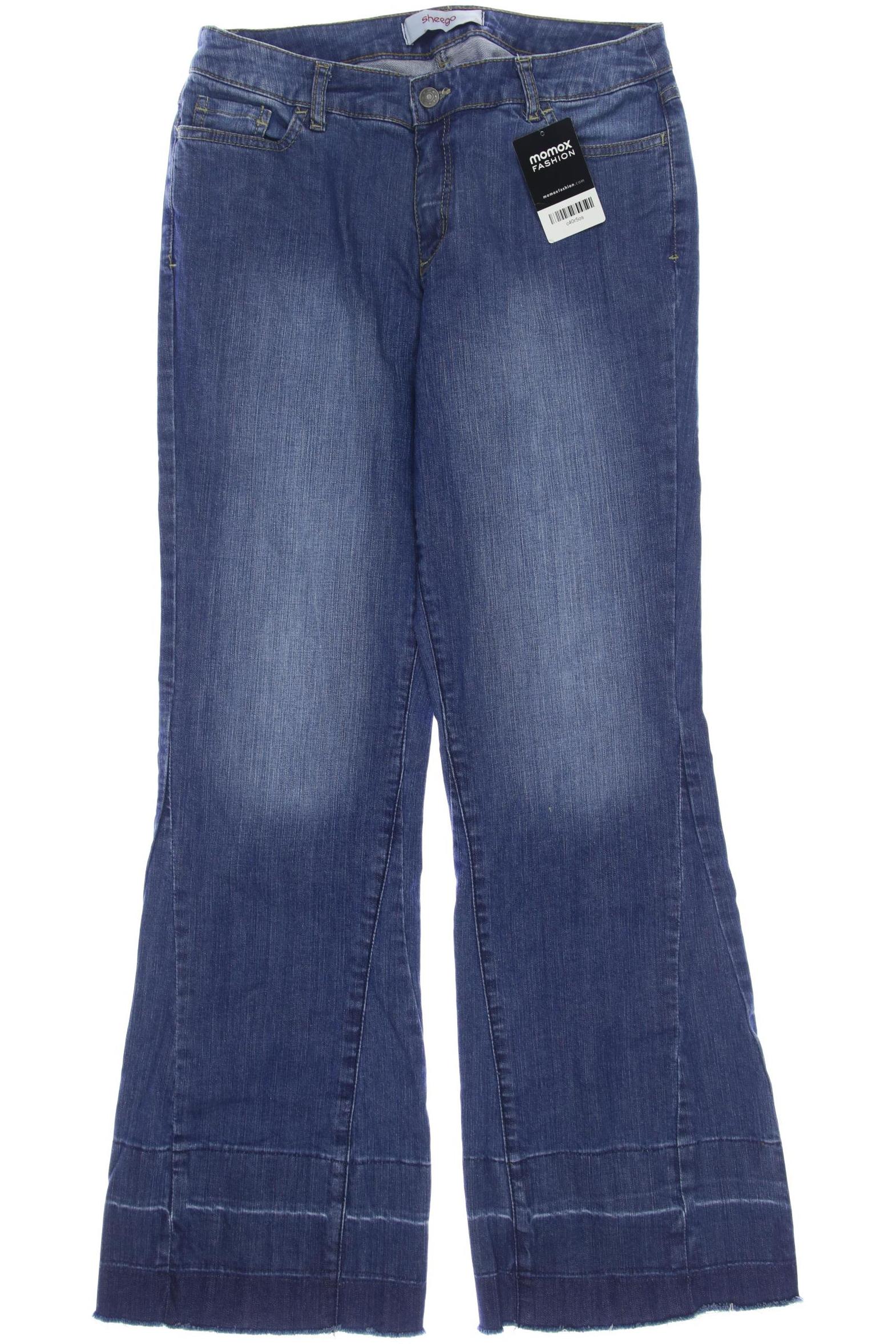 

sheego Damen Jeans, blau, Gr. 40