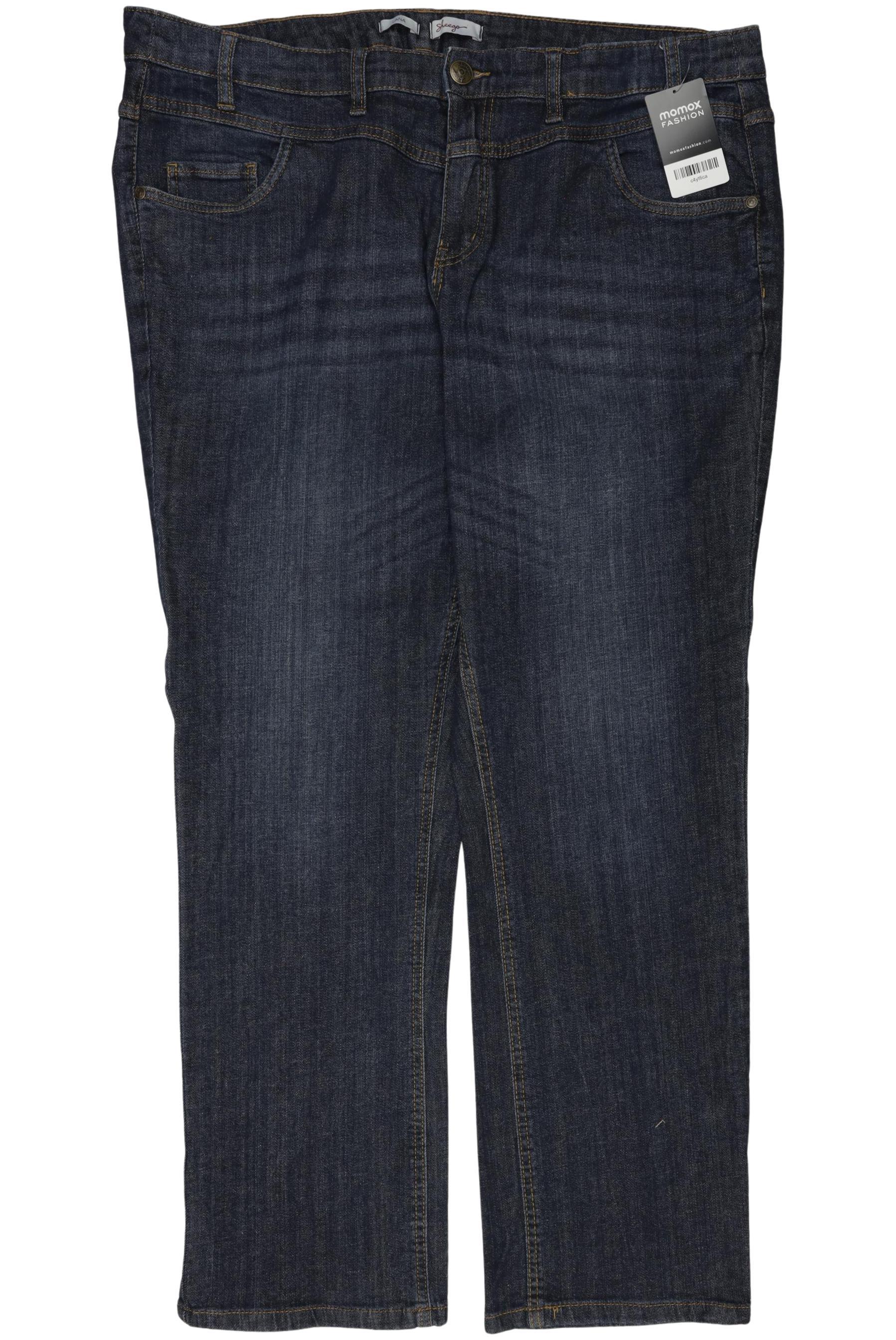 

sheego Damen Jeans, marineblau, Gr. 50
