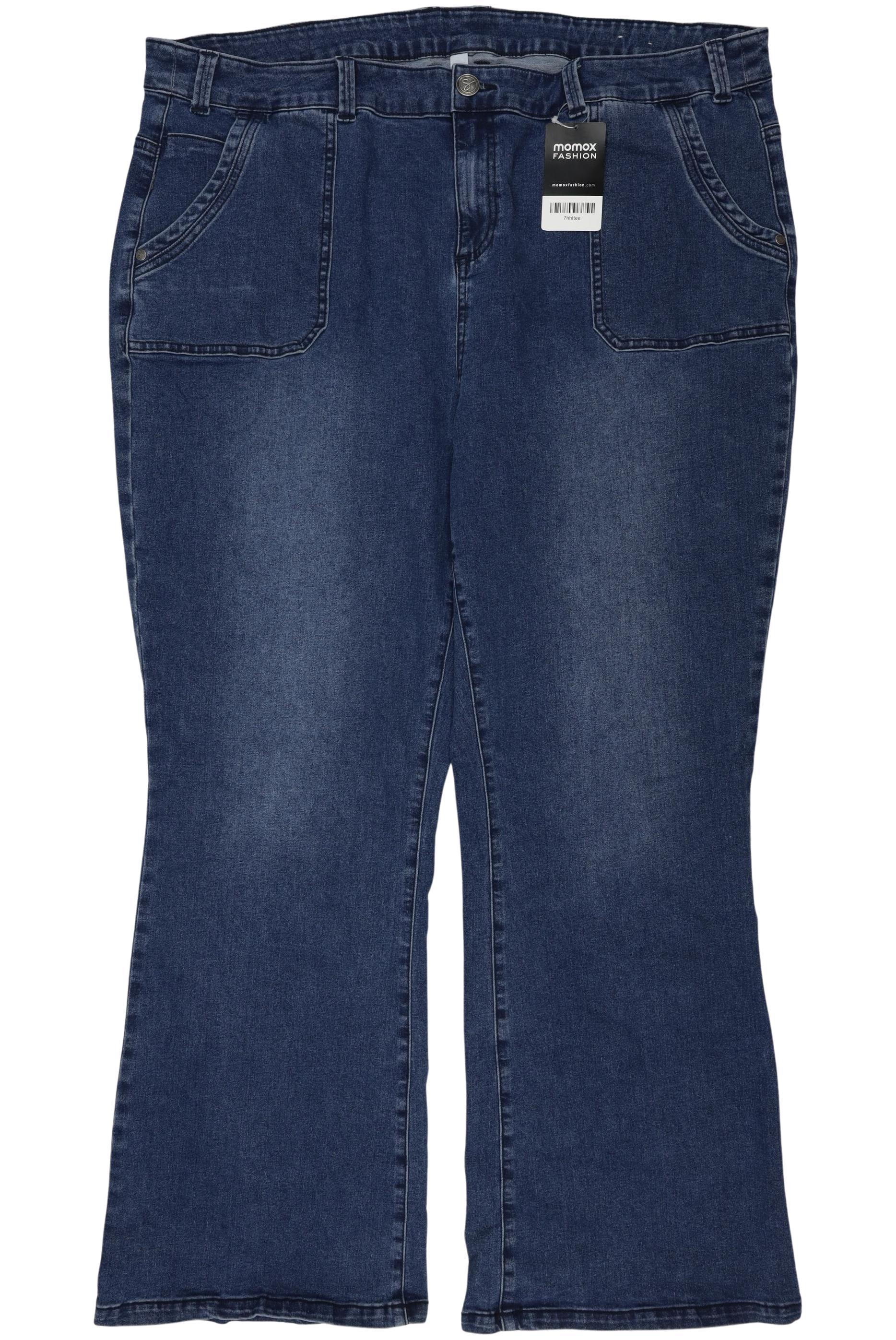 

sheego Damen Jeans, blau, Gr. 52