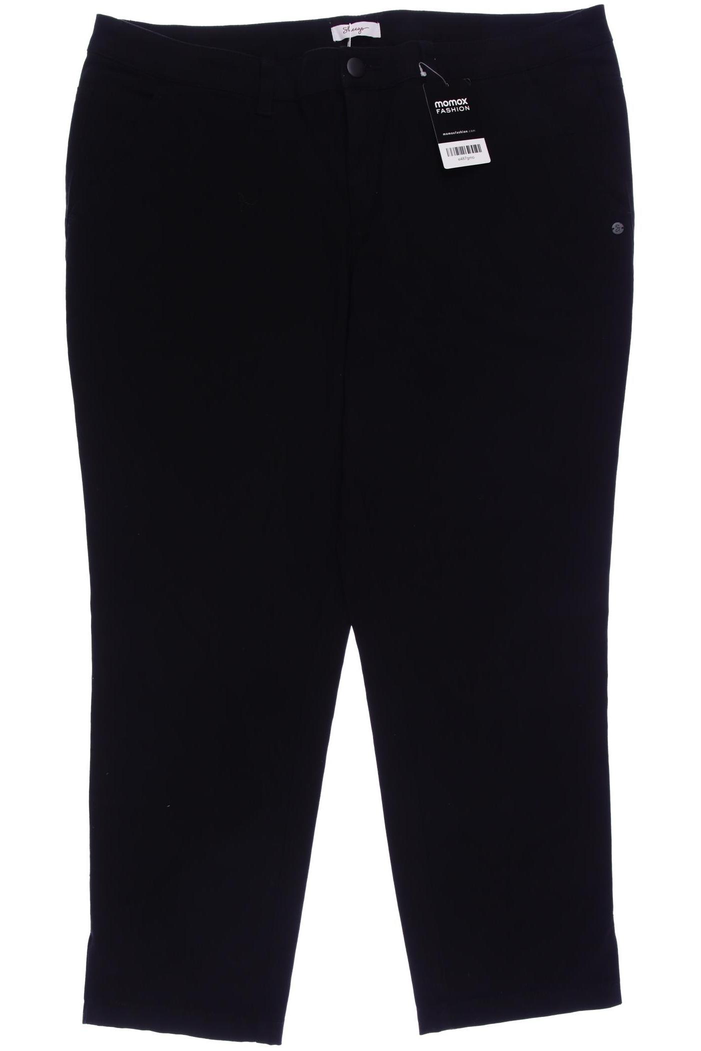 

sheego Damen Jeans, schwarz