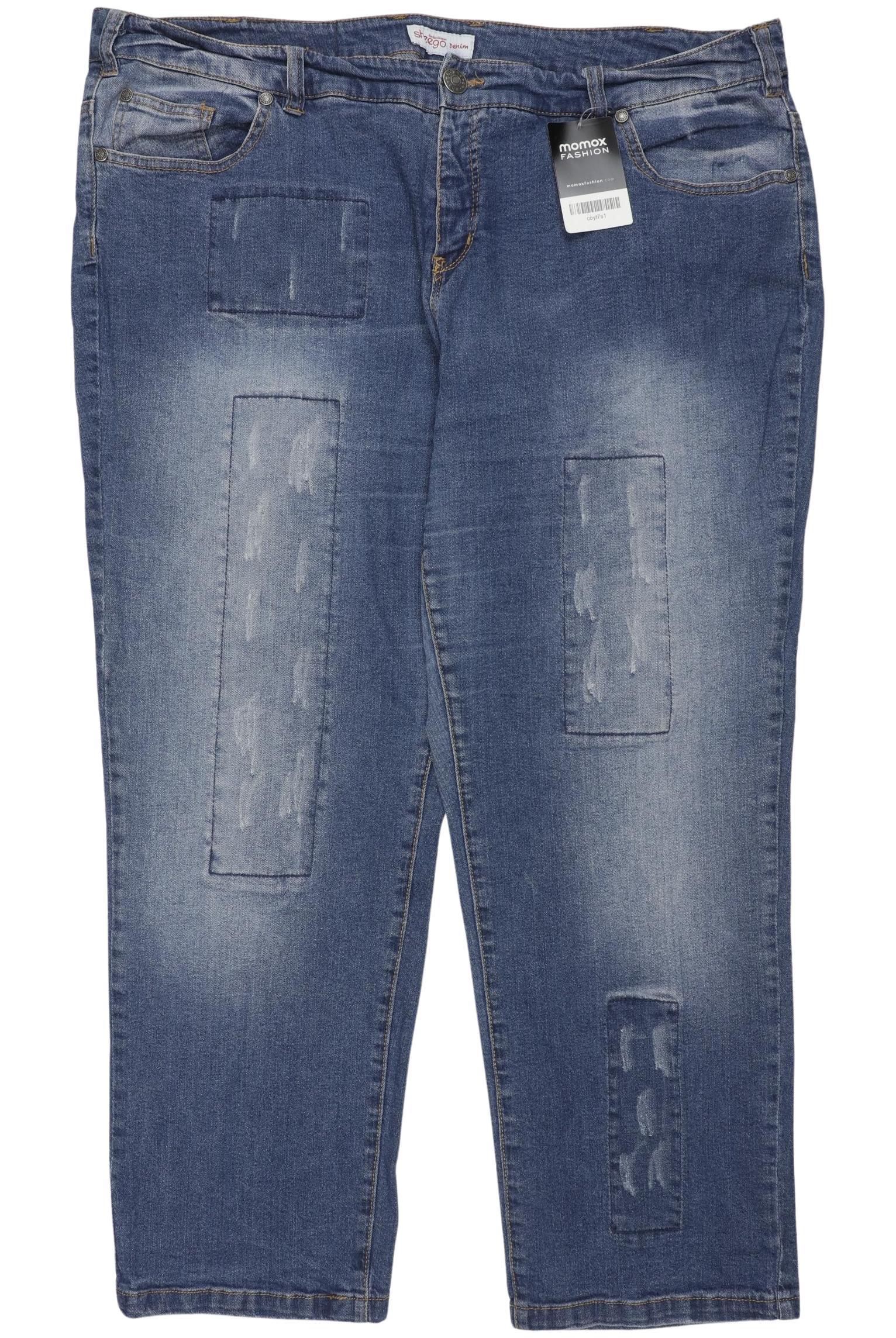 

sheego Damen Jeans, blau, Gr. 39