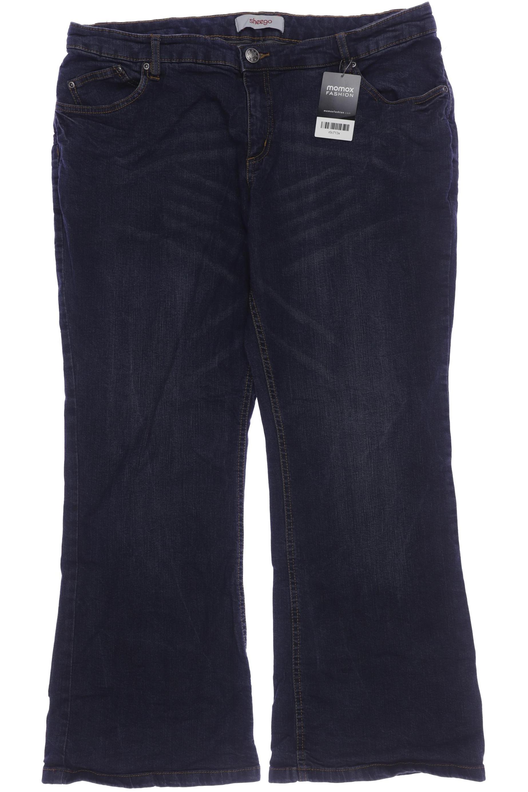 

sheego Damen Jeans, blau, Gr. 24