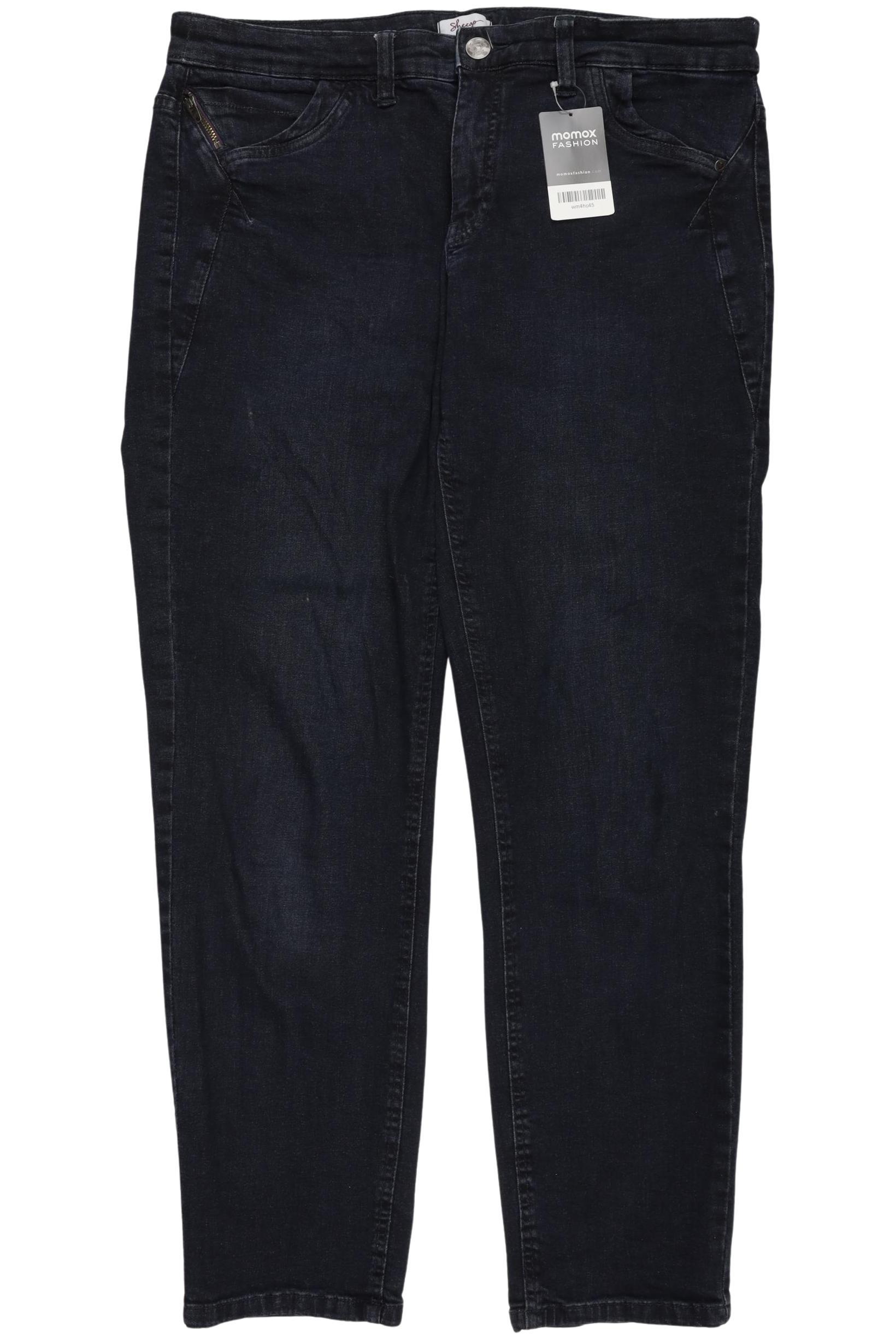 

sheego Damen Jeans, marineblau, Gr. 44