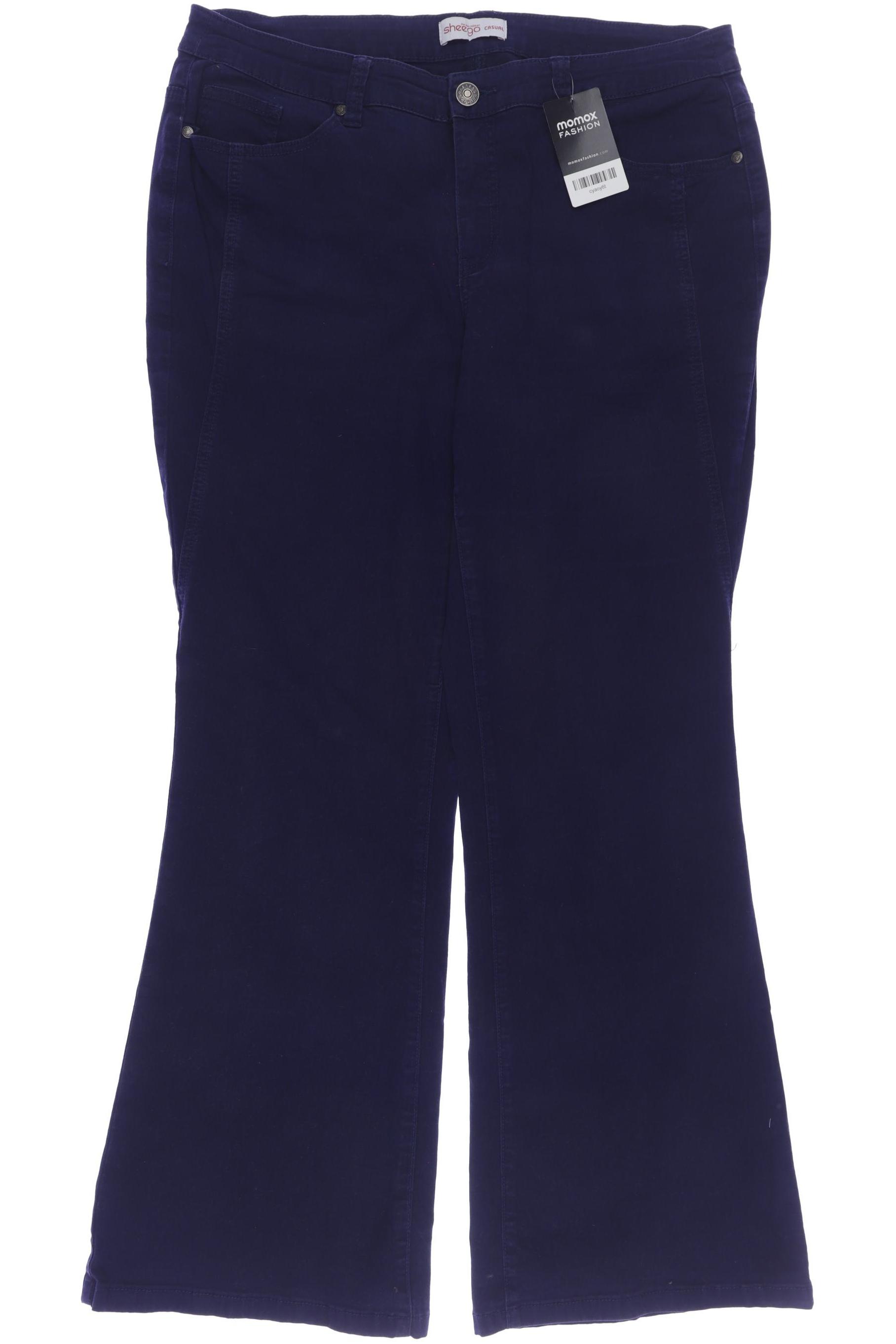 

sheego Damen Jeans, marineblau, Gr. 46