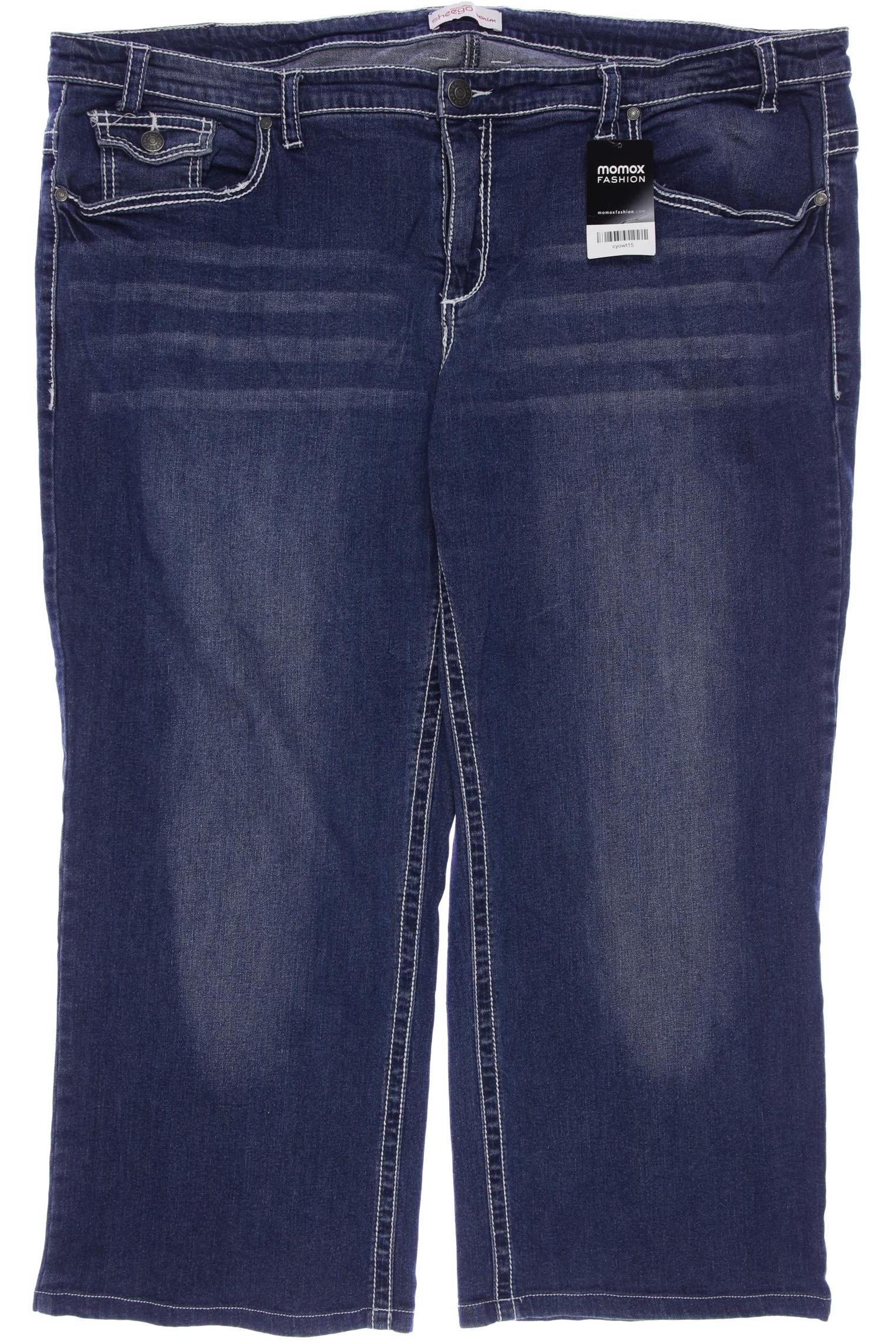 

sheego Damen Jeans, blau, Gr. 54
