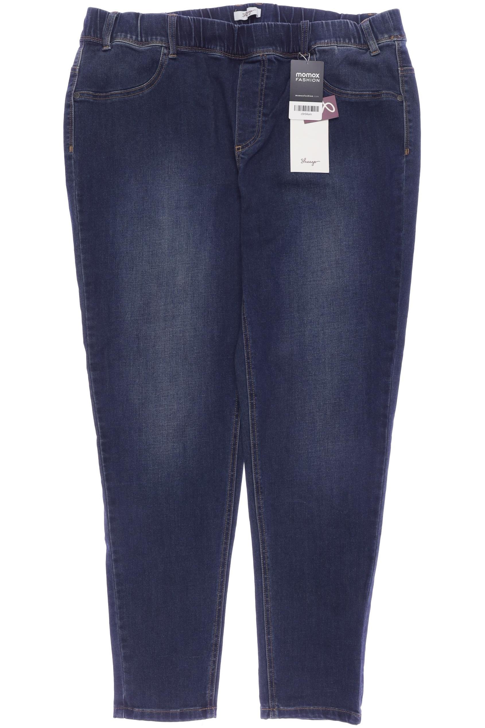 

sheego Damen Jeans, marineblau, Gr. 50