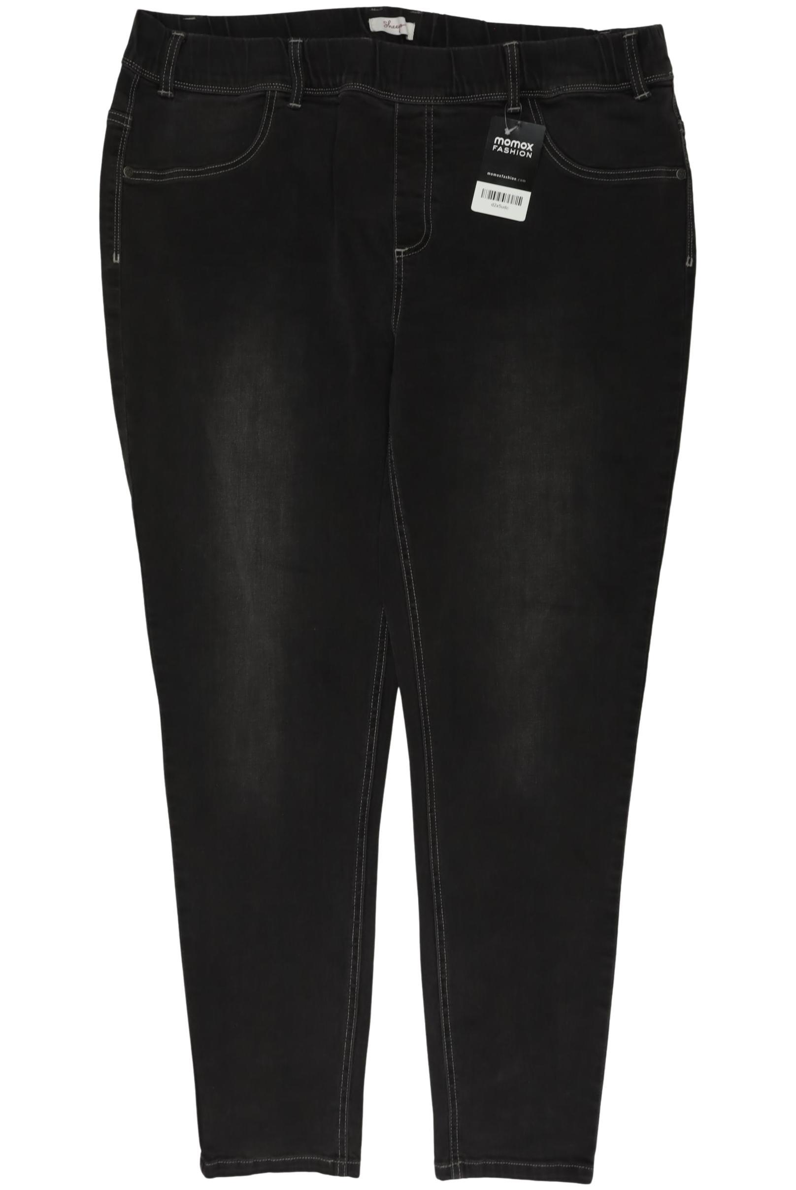

sheego Damen Jeans, schwarz, Gr. 50