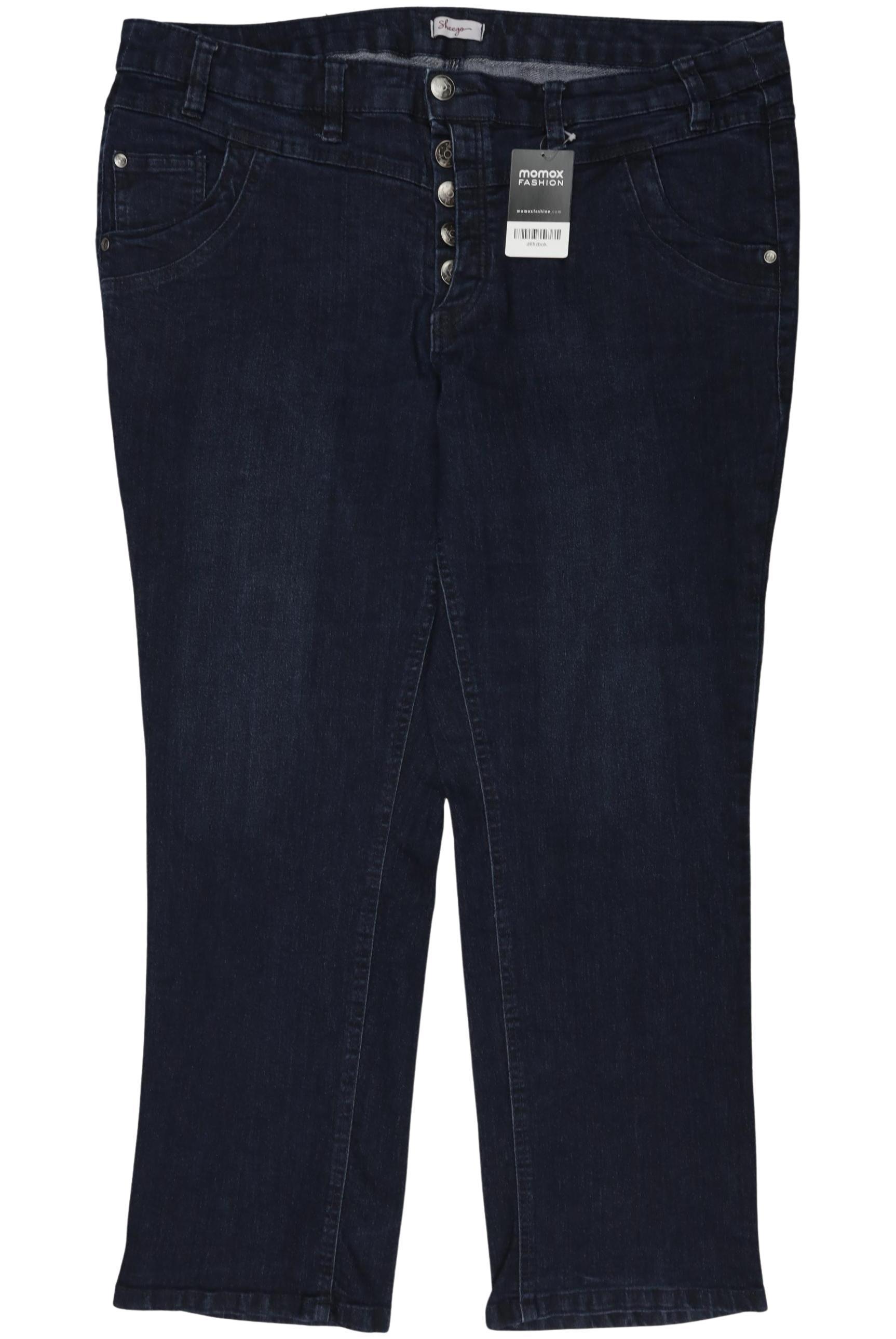 

sheego Damen Jeans, marineblau, Gr. 50