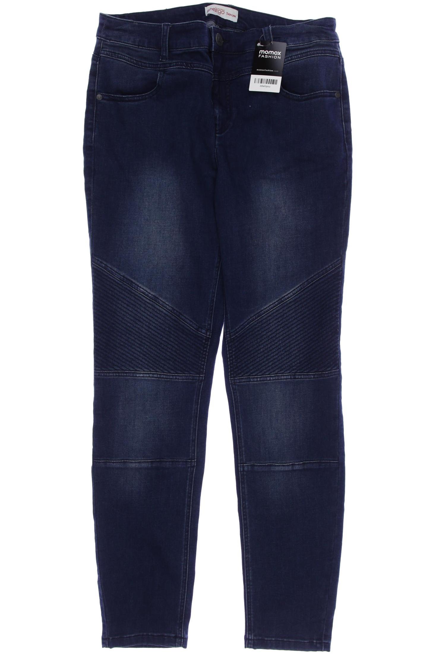 

sheego Damen Jeans, blau, Gr. 44