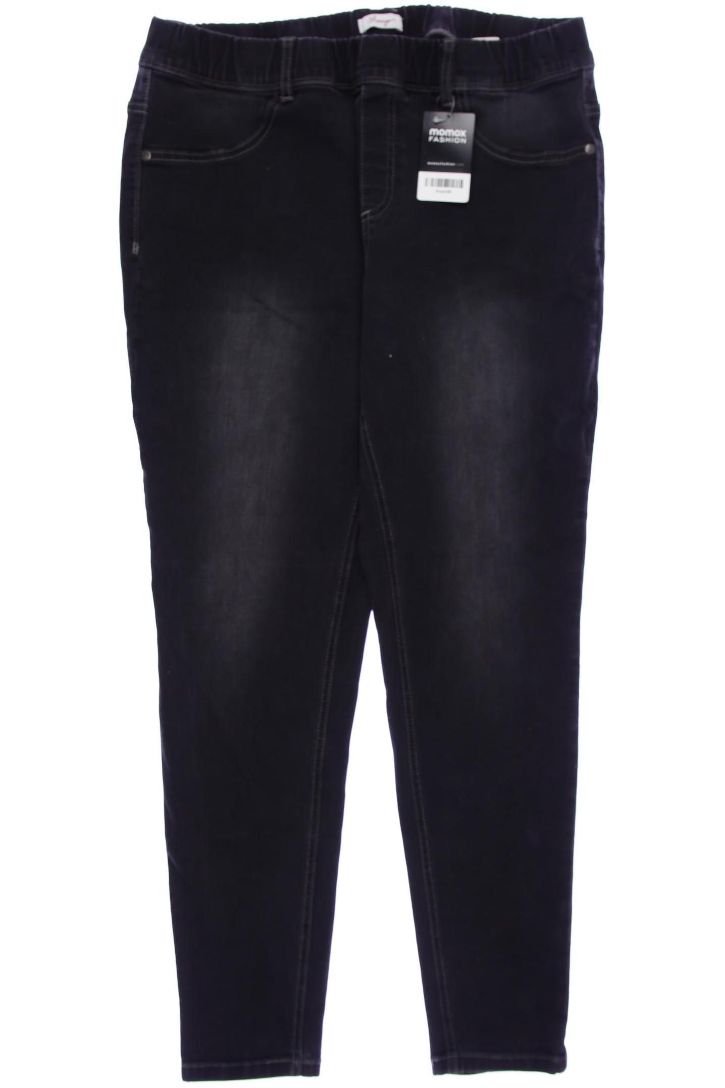 

sheego Damen Jeans, schwarz, Gr. 46