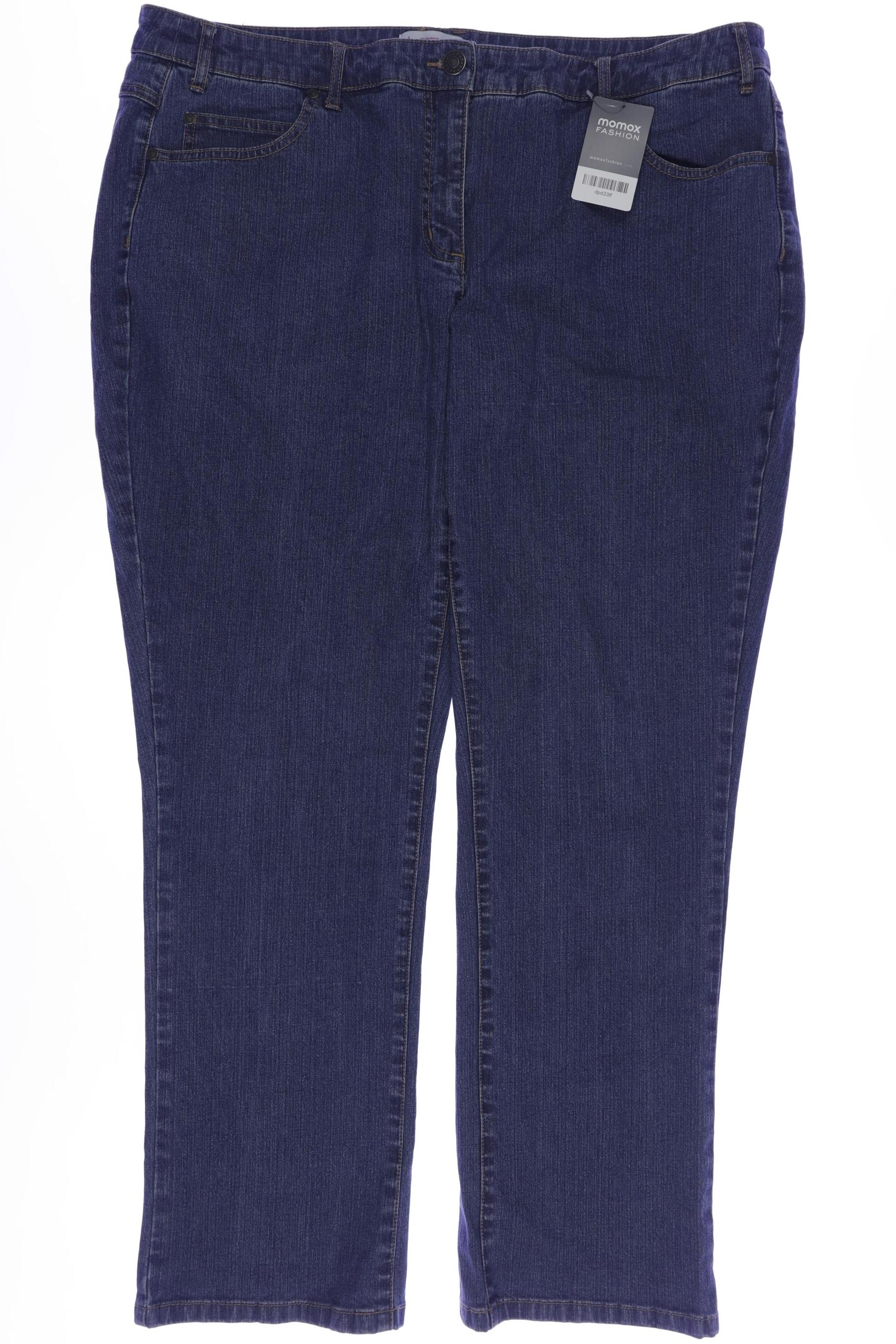 

sheego Damen Jeans, blau, Gr. 50