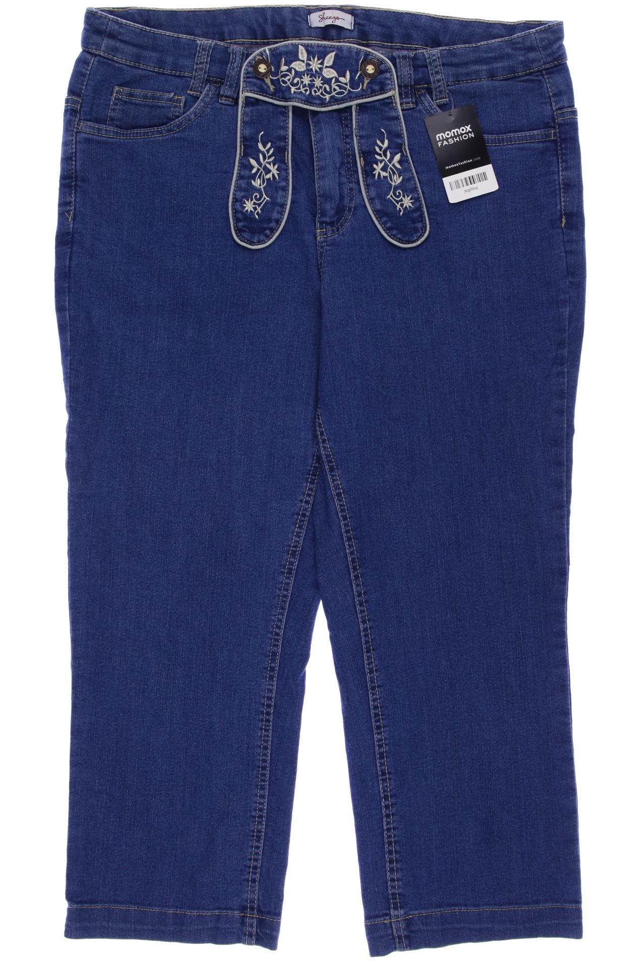 

sheego Damen Jeans, blau, Gr. 36