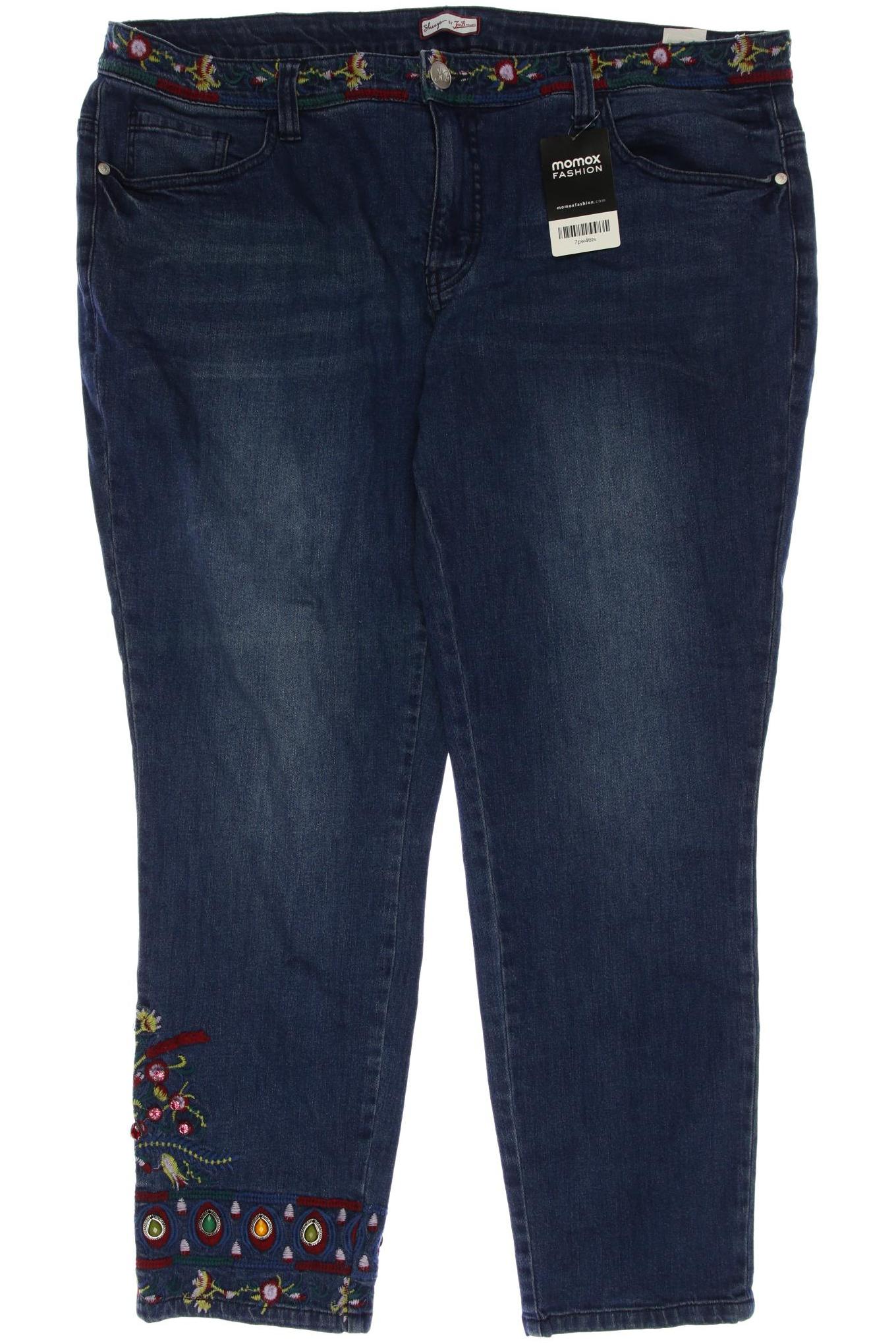 

sheego Damen Jeans, marineblau