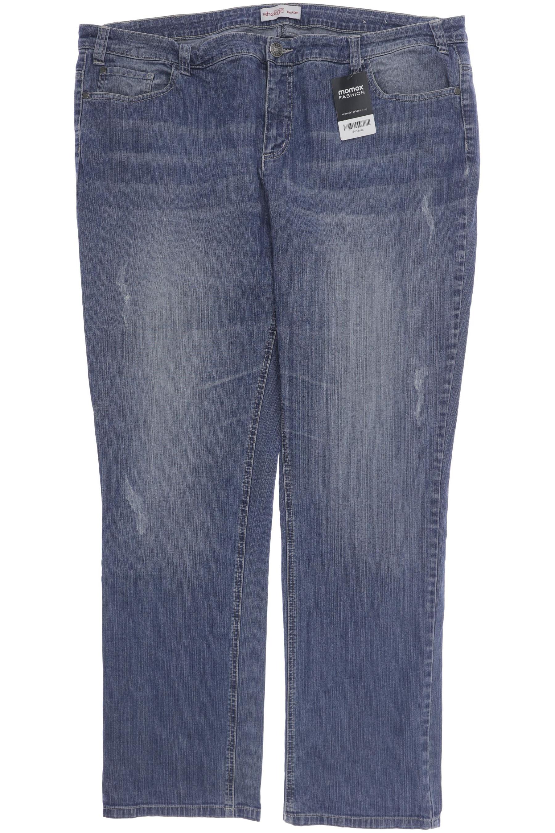 

sheego Damen Jeans, blau