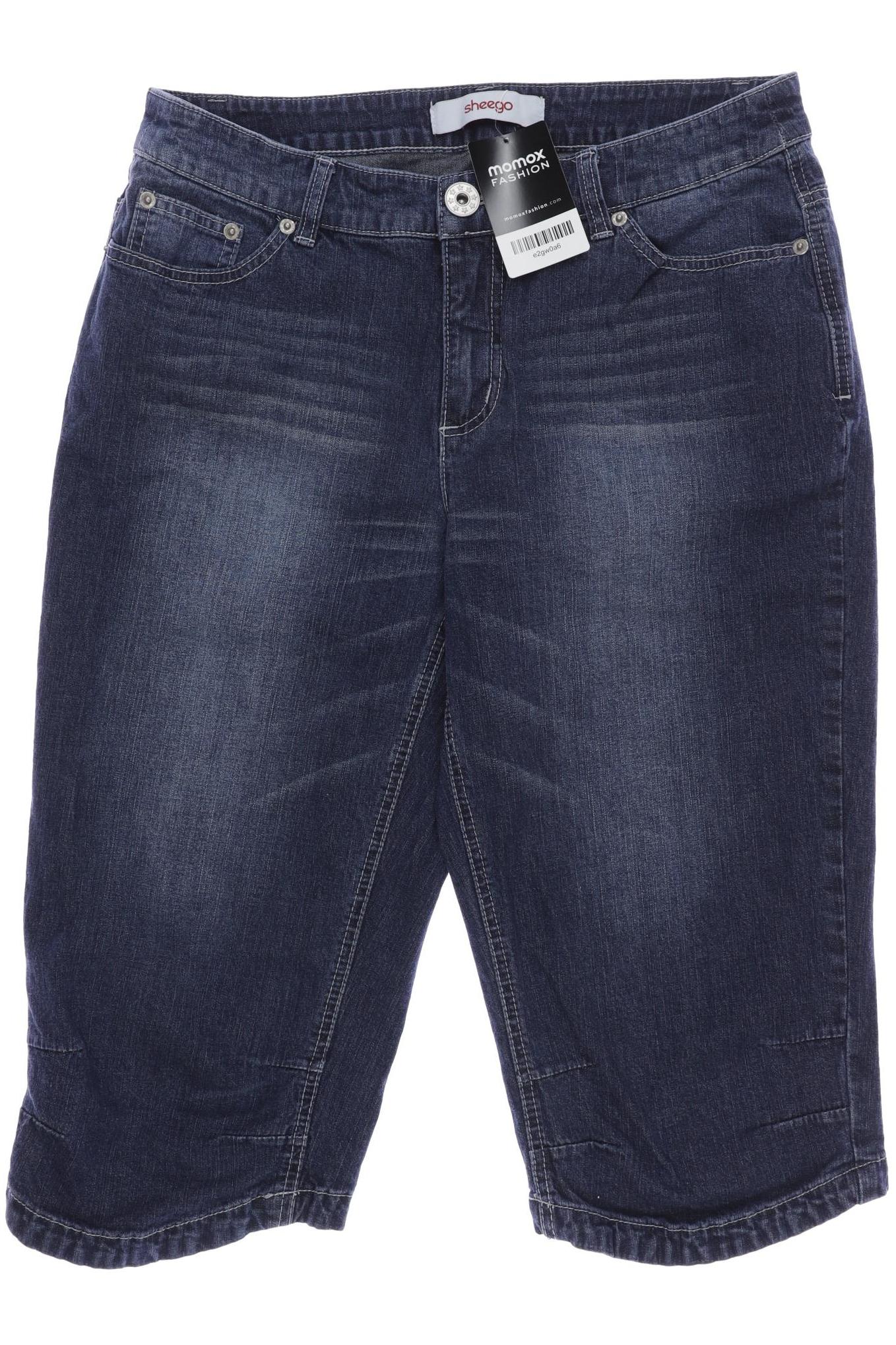 

sheego Damen Jeans, blau, Gr. 42