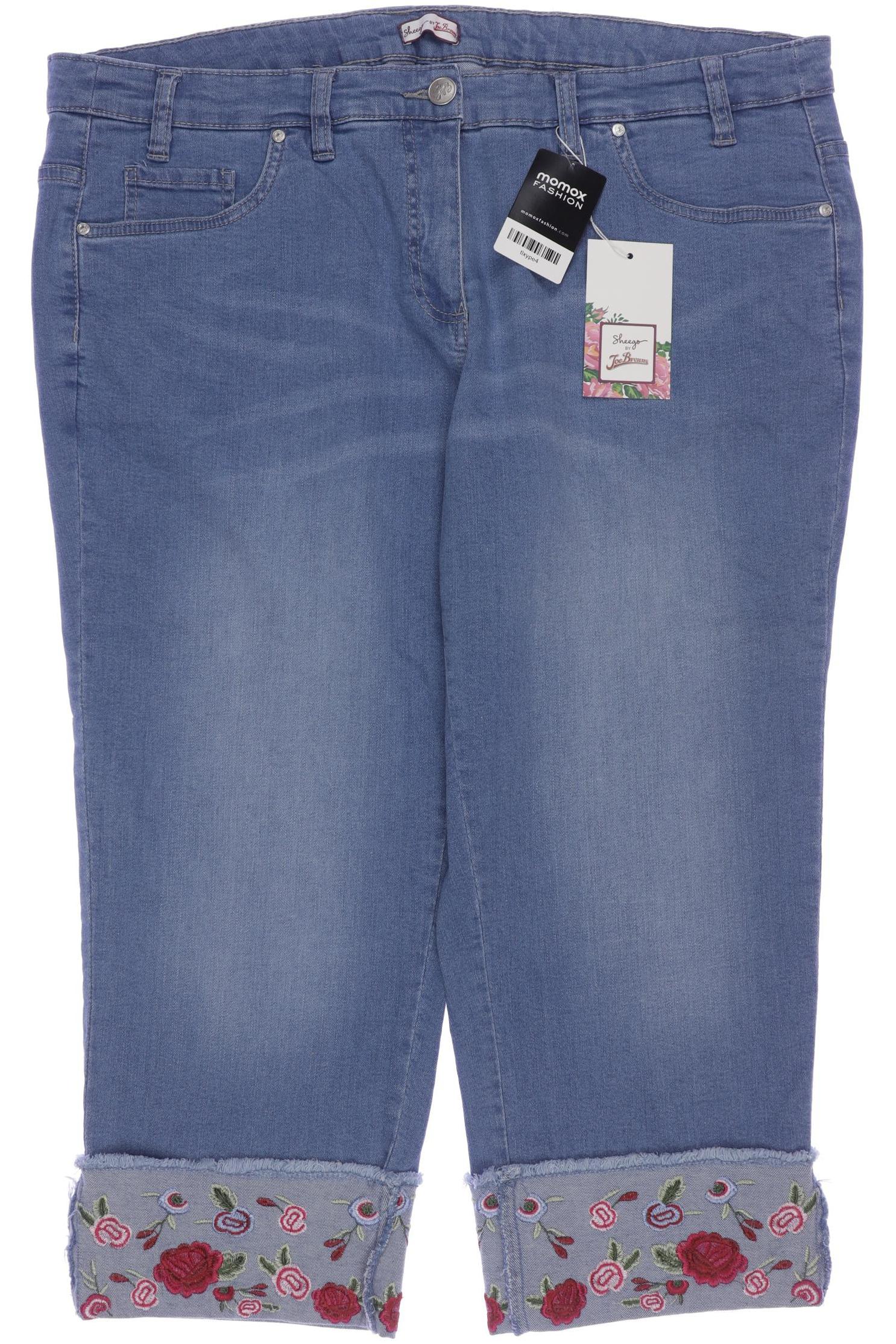 

sheego Damen Jeans, blau, Gr. 50