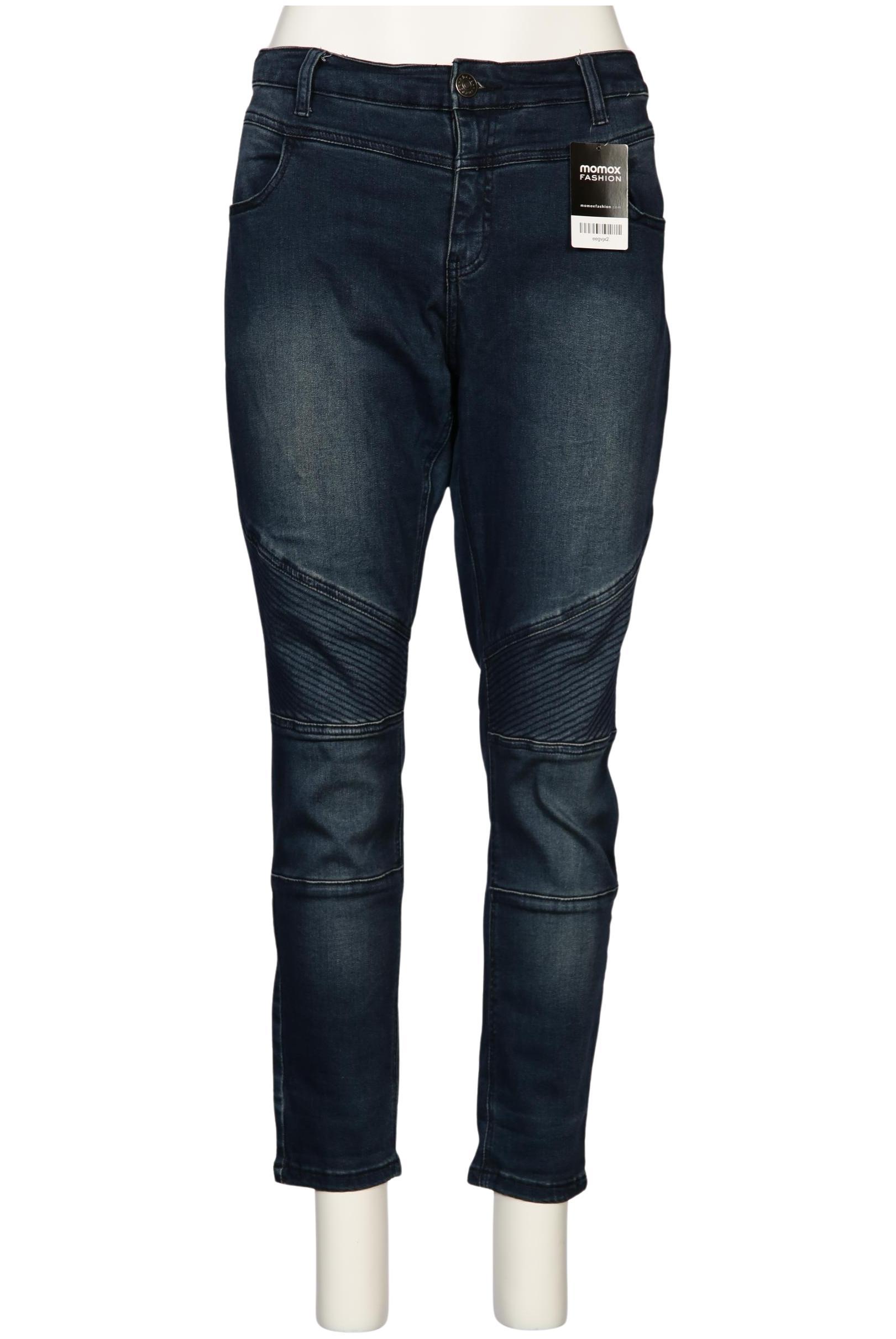 

sheego Damen Jeans, marineblau, Gr. 24