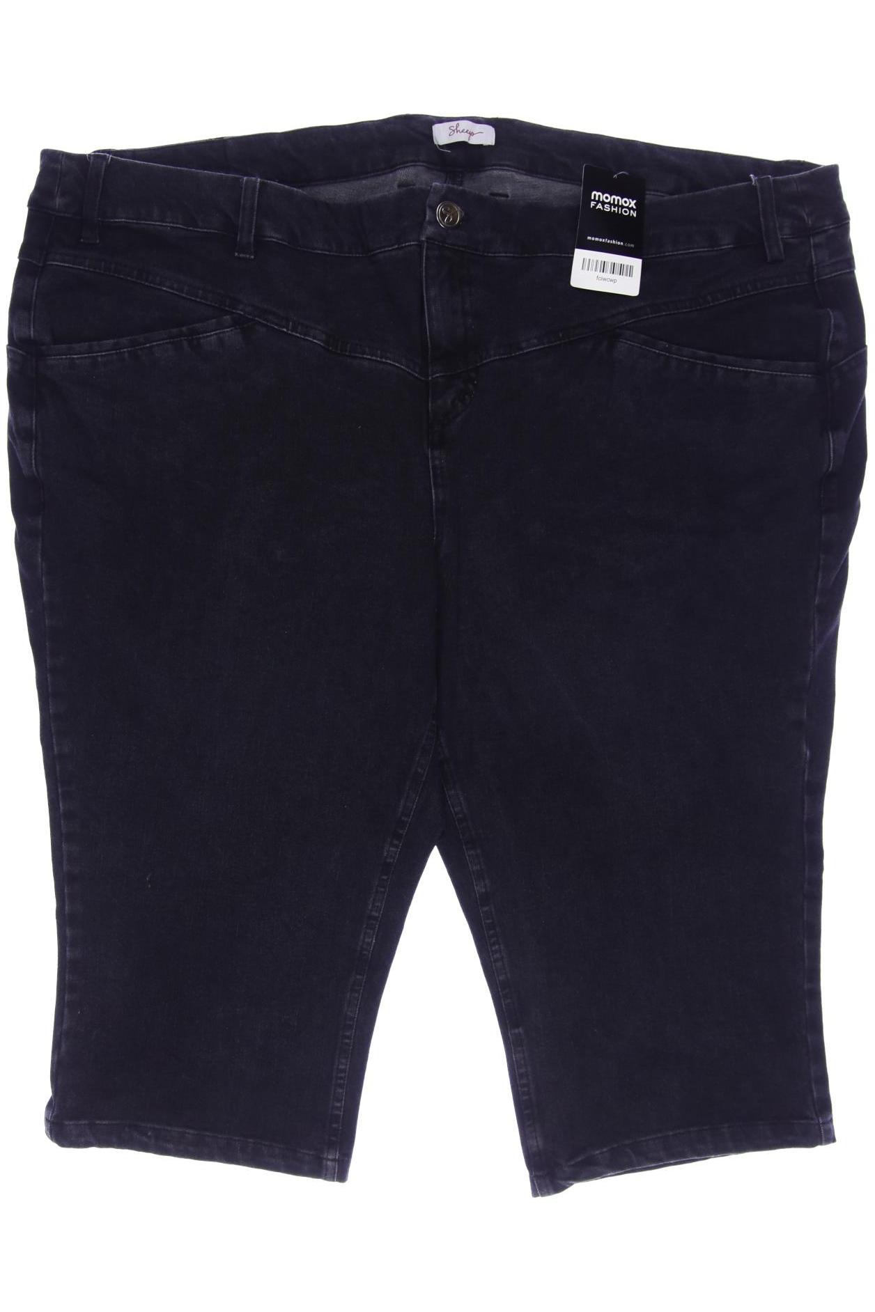 

sheego Damen Jeans, schwarz