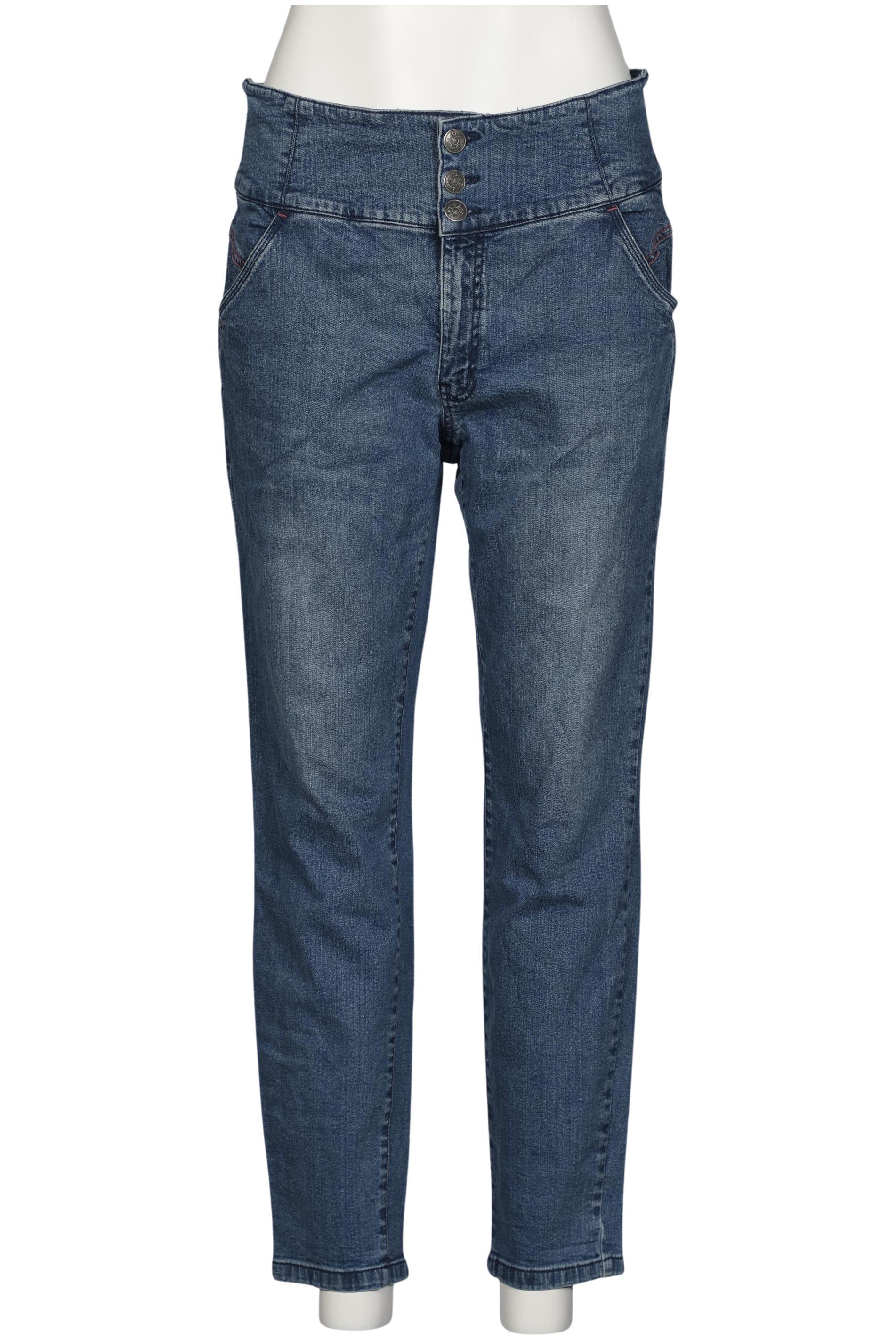 

sheego Damen Jeans, blau, Gr. 46