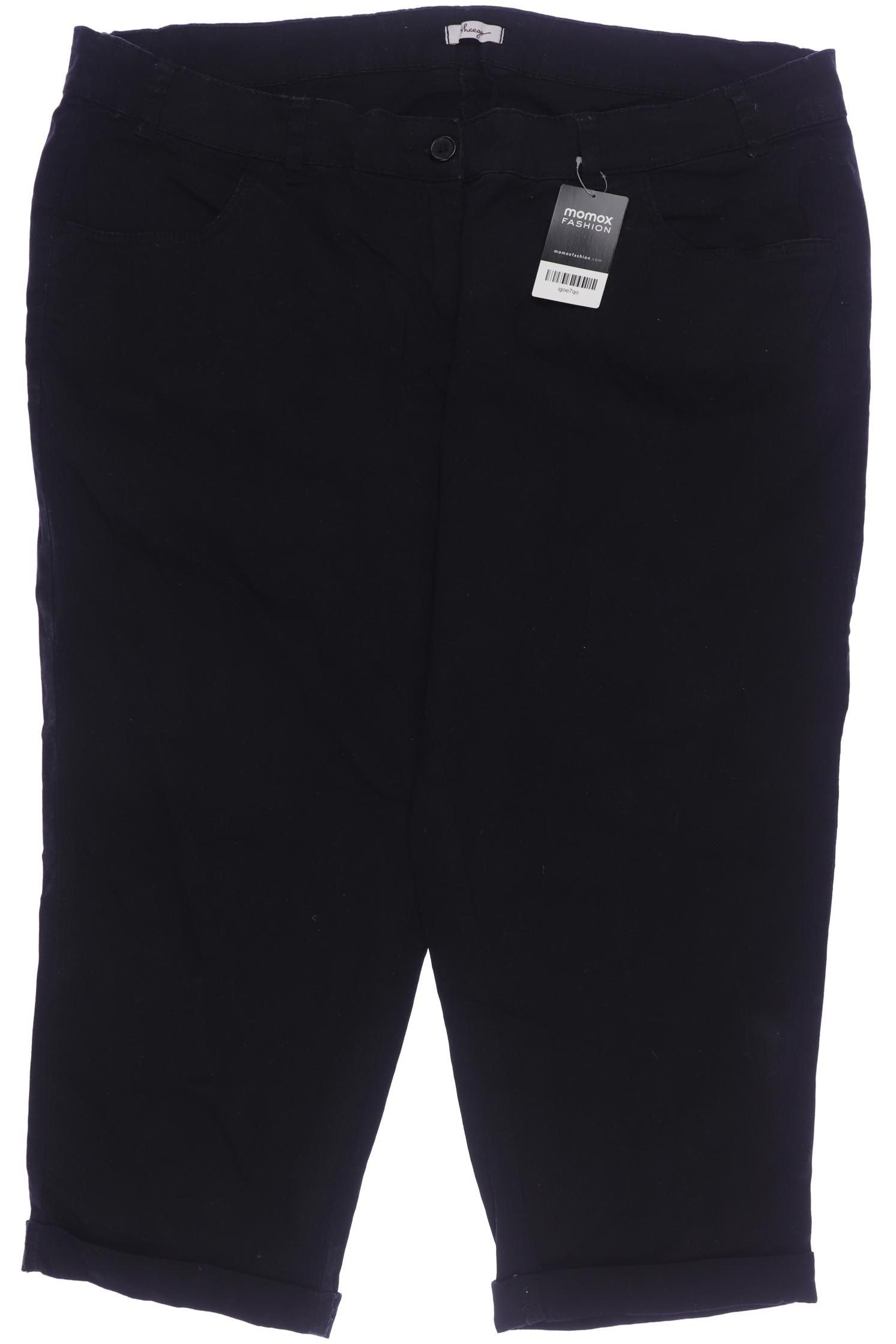 

sheego Damen Jeans, schwarz, Gr. 54