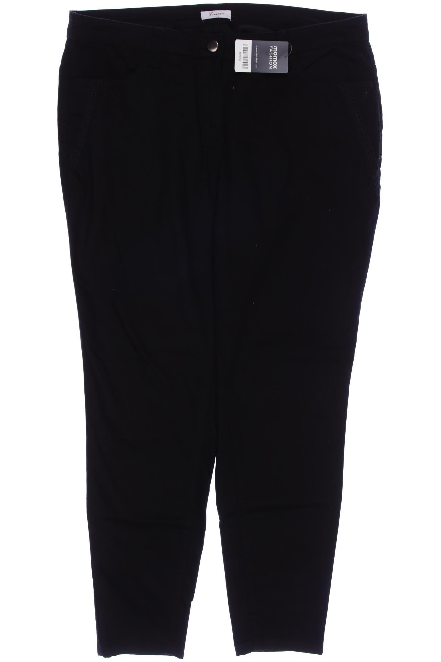 

sheego Damen Jeans, schwarz, Gr. 48