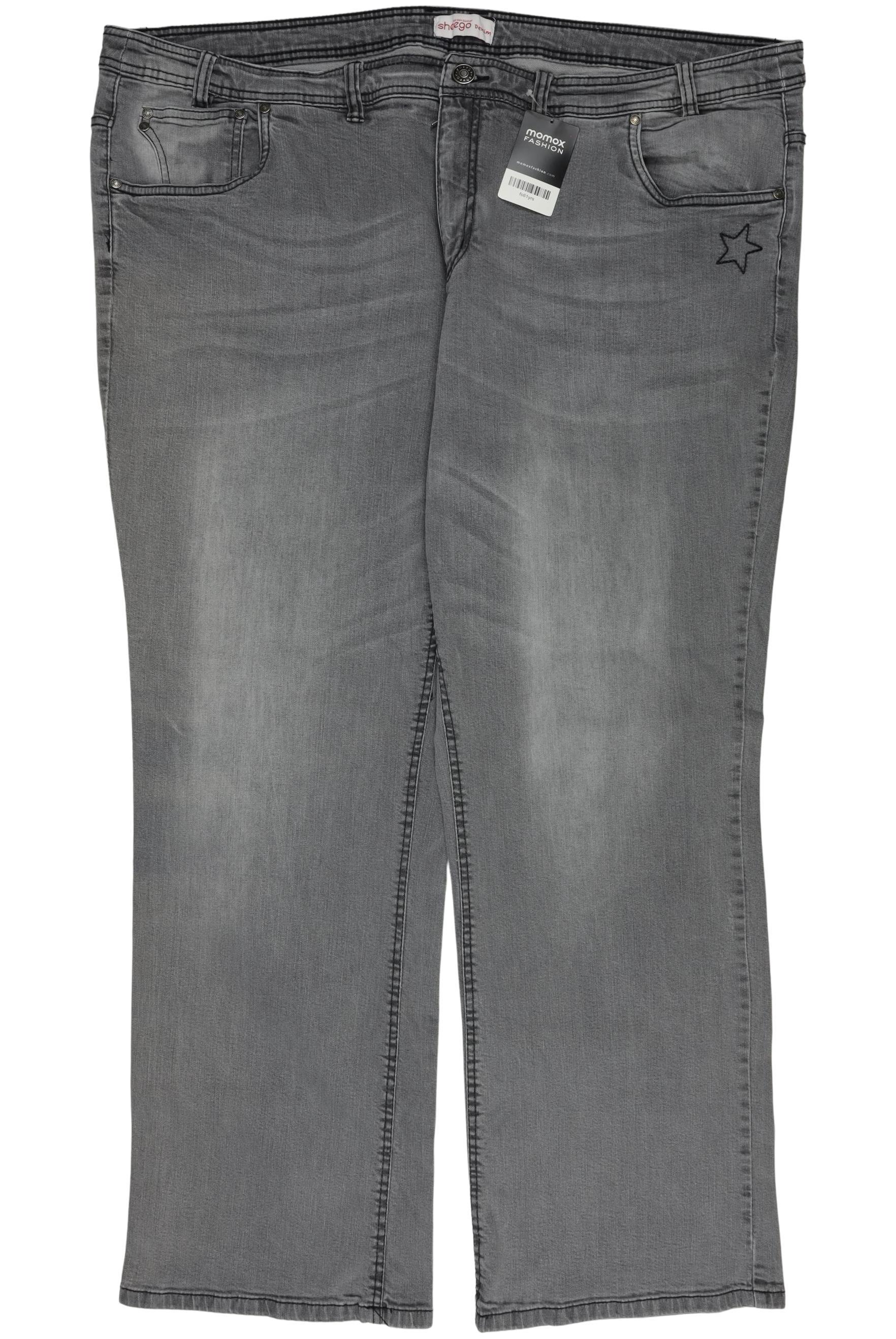 

sheego Damen Jeans, grau, Gr. 112