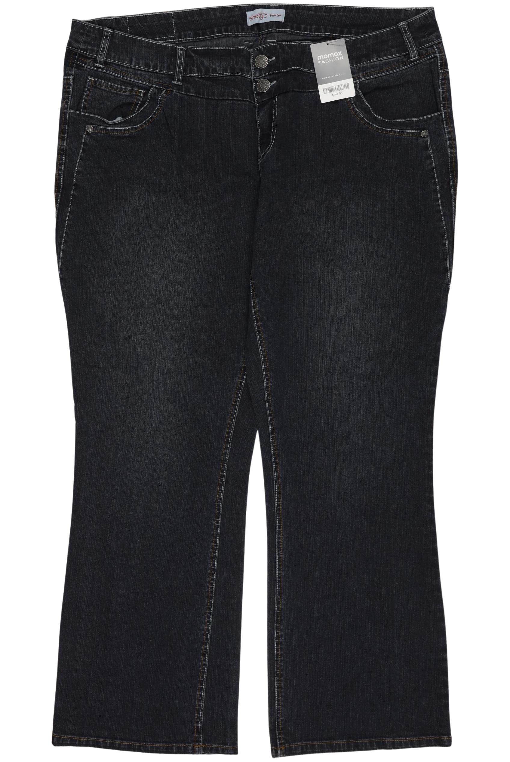 

sheego Damen Jeans, marineblau, Gr. 25