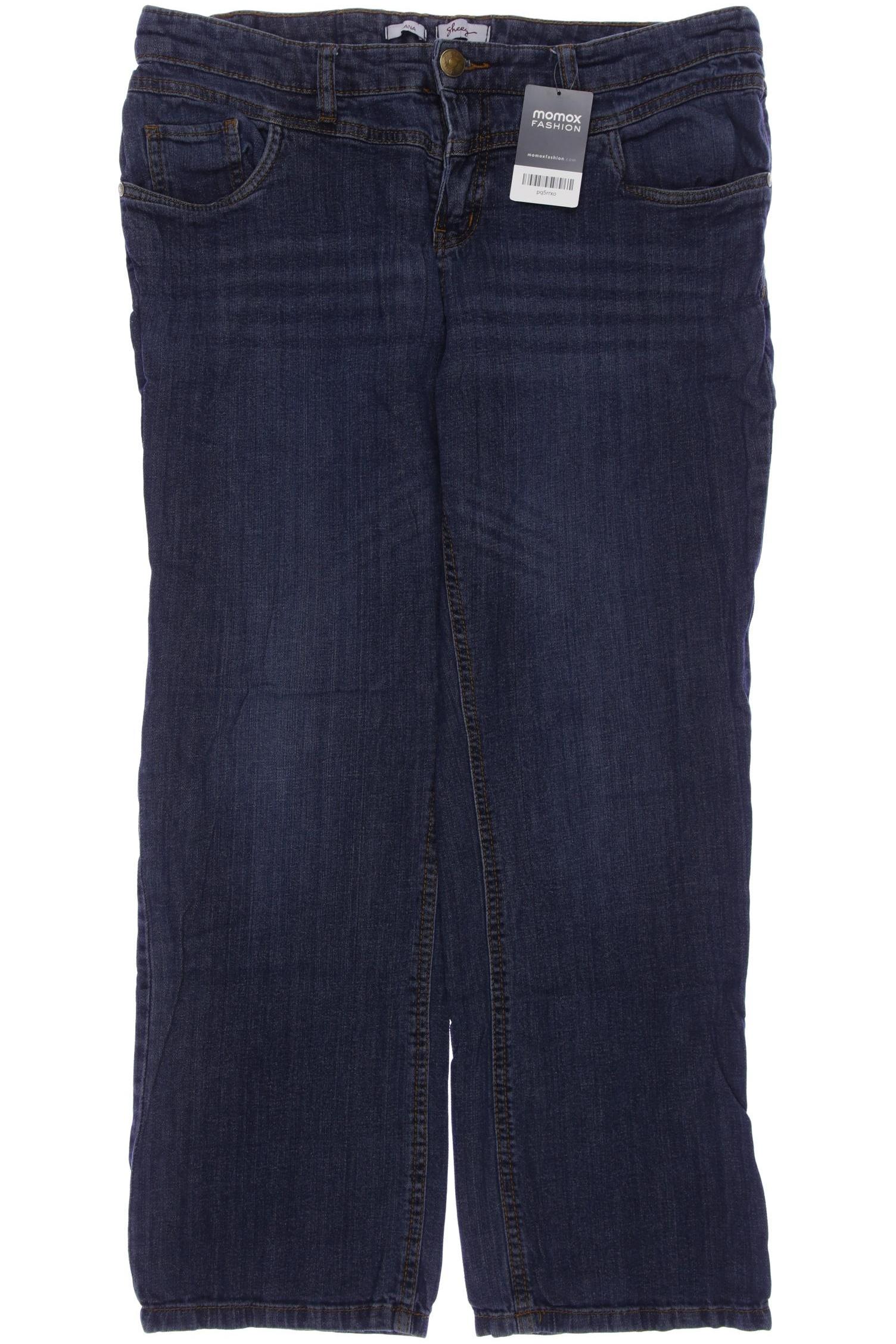 

sheego Damen Jeans, marineblau, Gr. 23