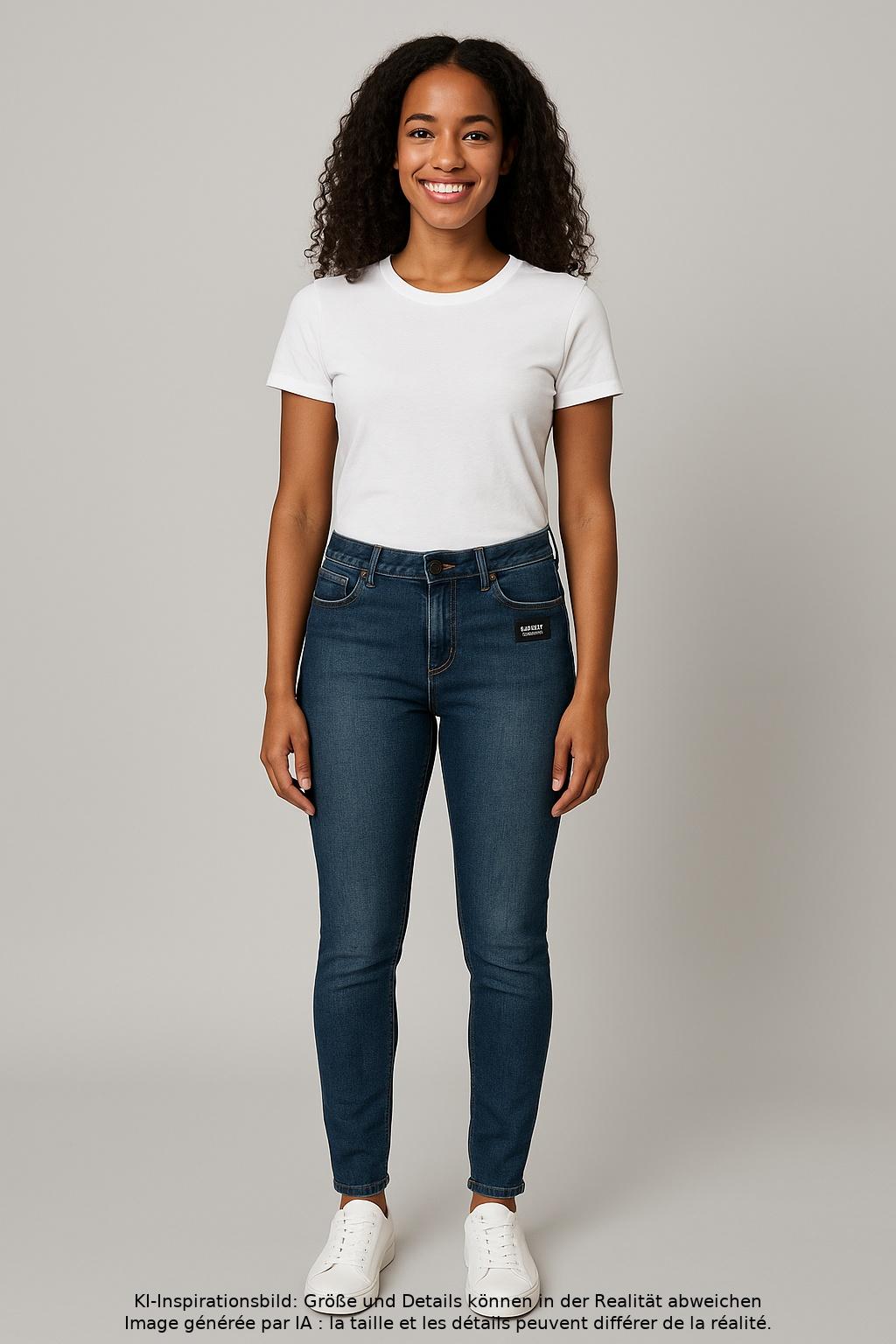 

sheego Damen Jeans, blau, Gr. 88