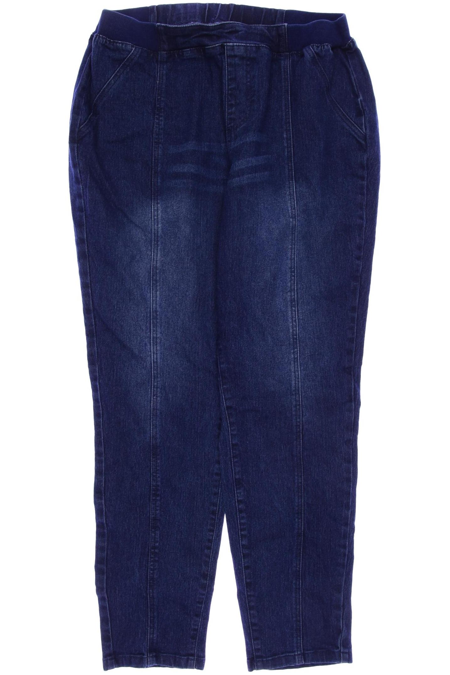 

sheego Damen Jeans, blau, Gr. 46