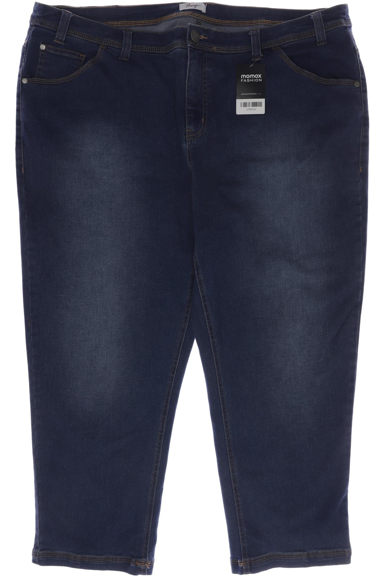 

sheego Damen Jeans, blau, Gr. 54