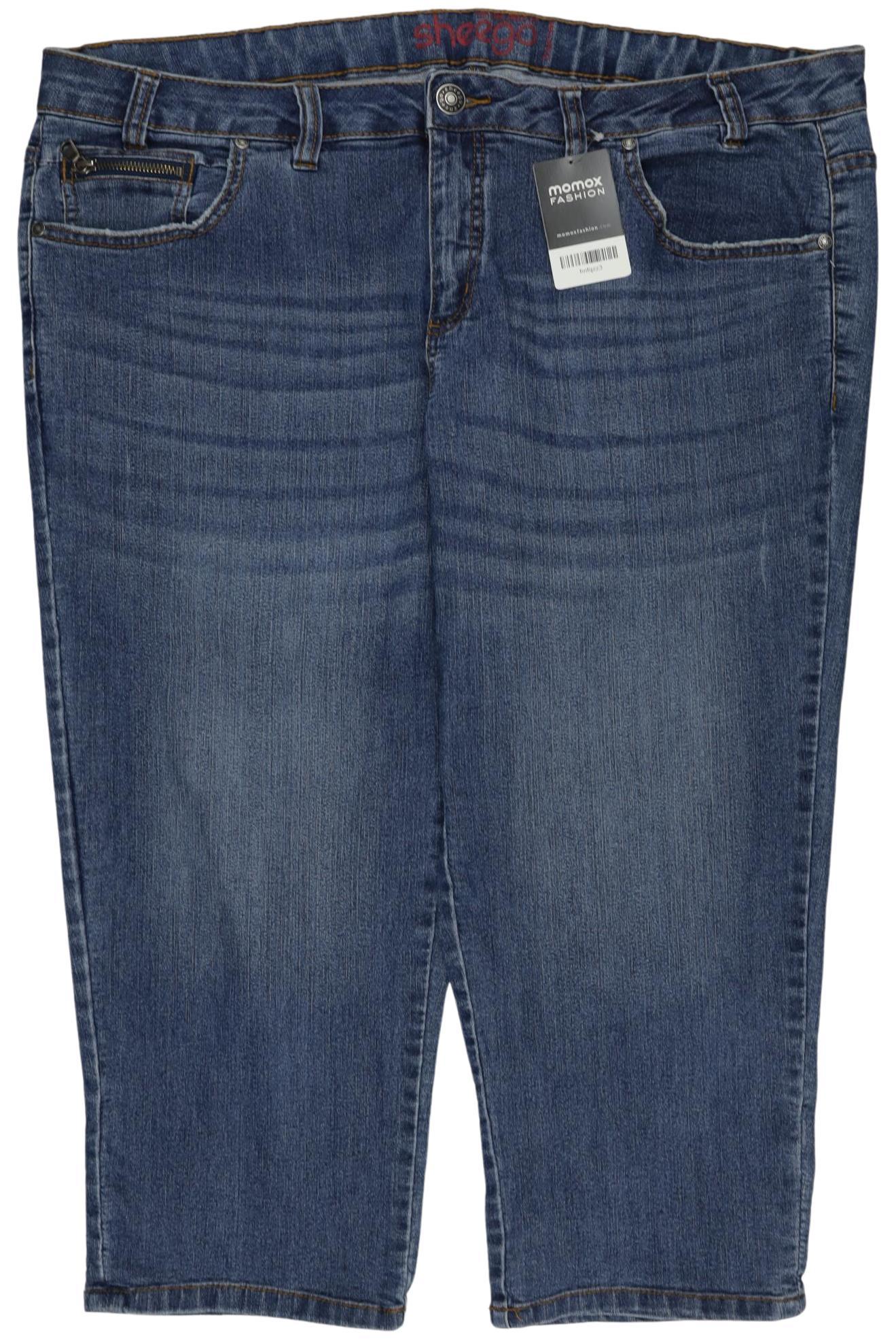 

sheego Damen Jeans, blau, Gr. 50