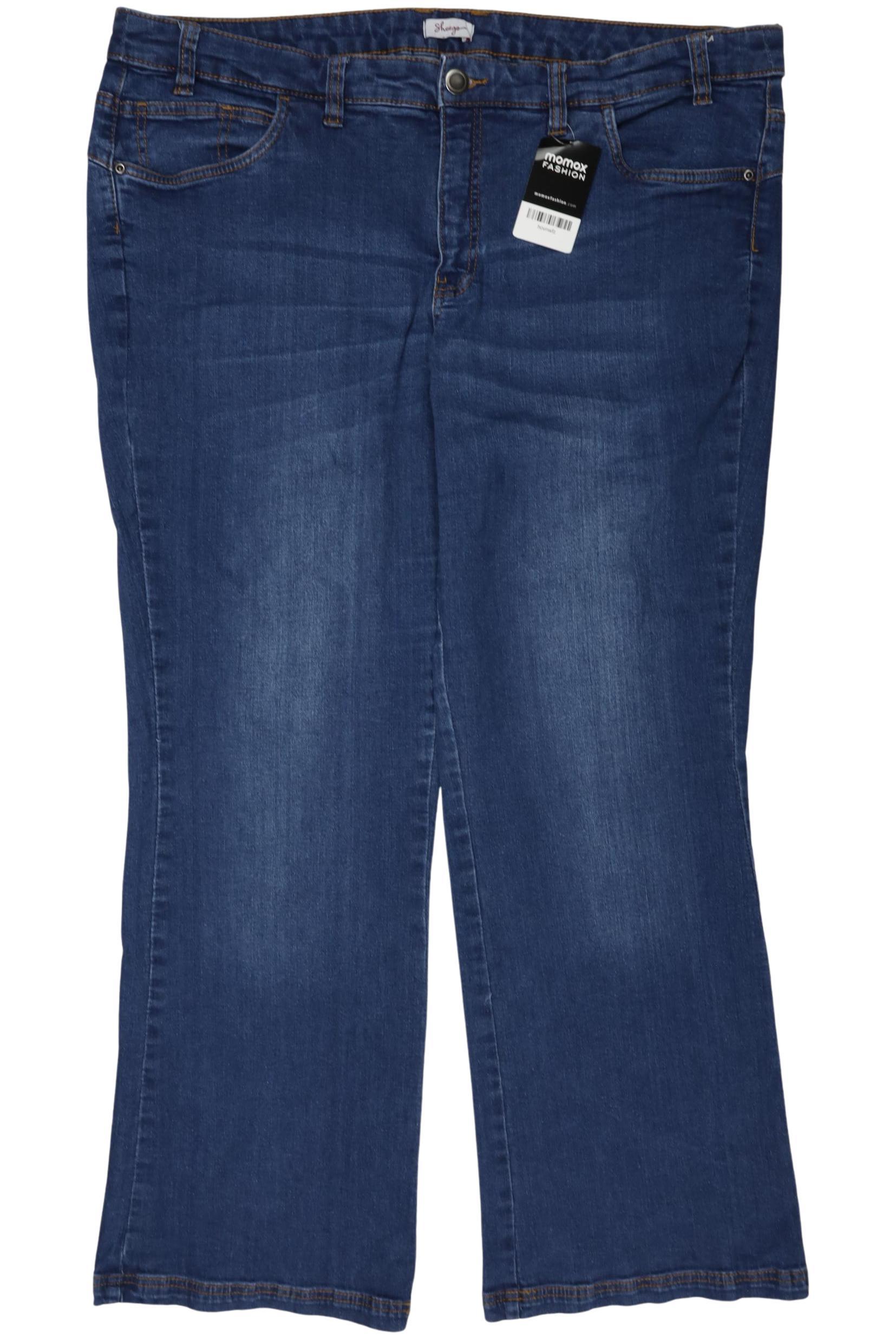 

sheego Damen Jeans, blau, Gr. 50