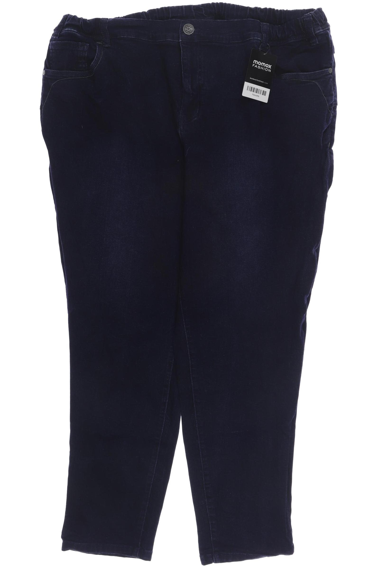 

sheego Damen Jeans, marineblau