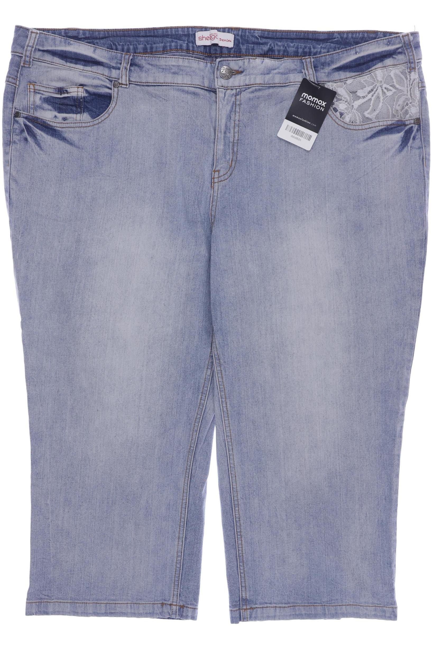 

sheego Damen Jeans, blau, Gr. 52