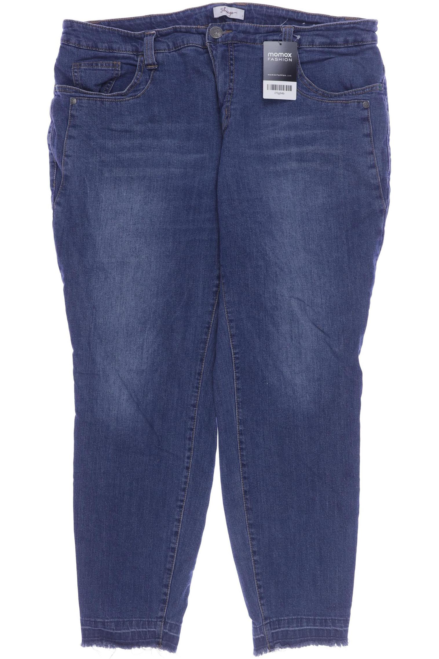 

sheego Damen Jeans, blau, Gr. 46