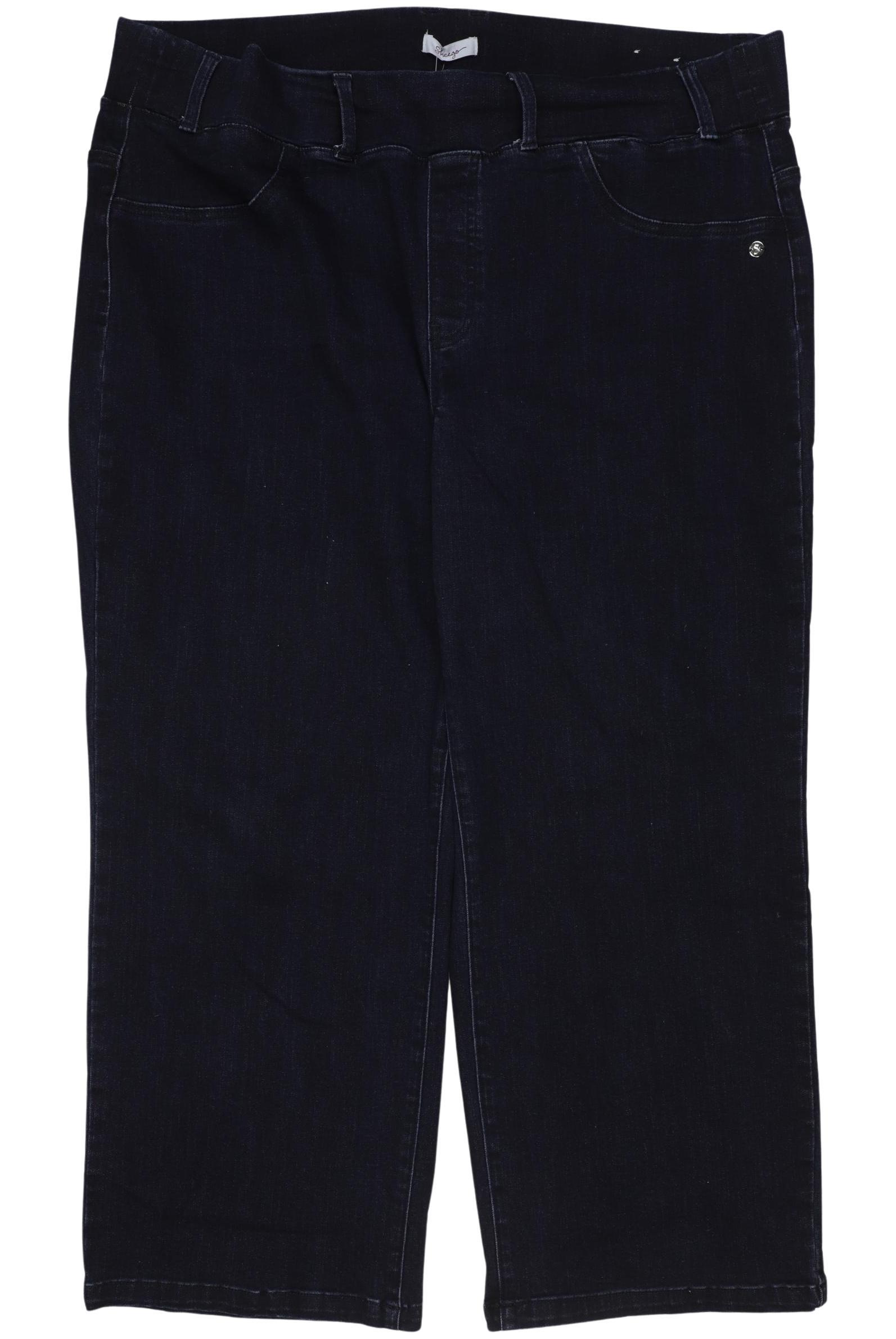 

sheego Damen Jeans, marineblau, Gr. 26