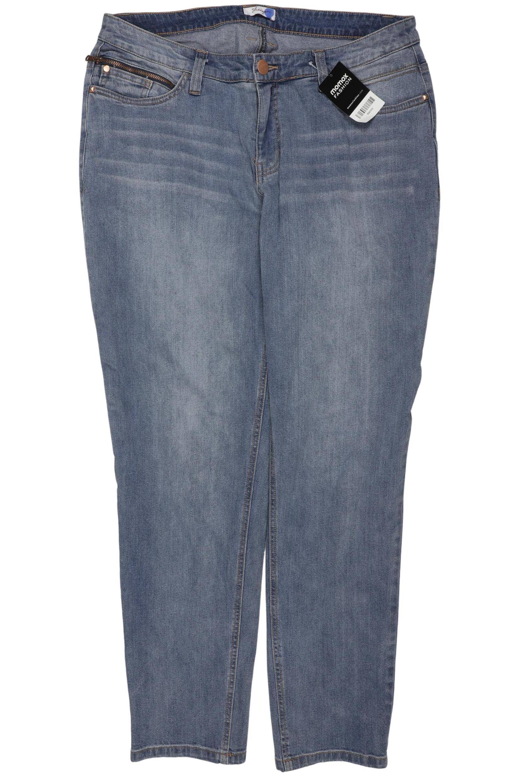 

sheego Damen Jeans, blau, Gr. 38