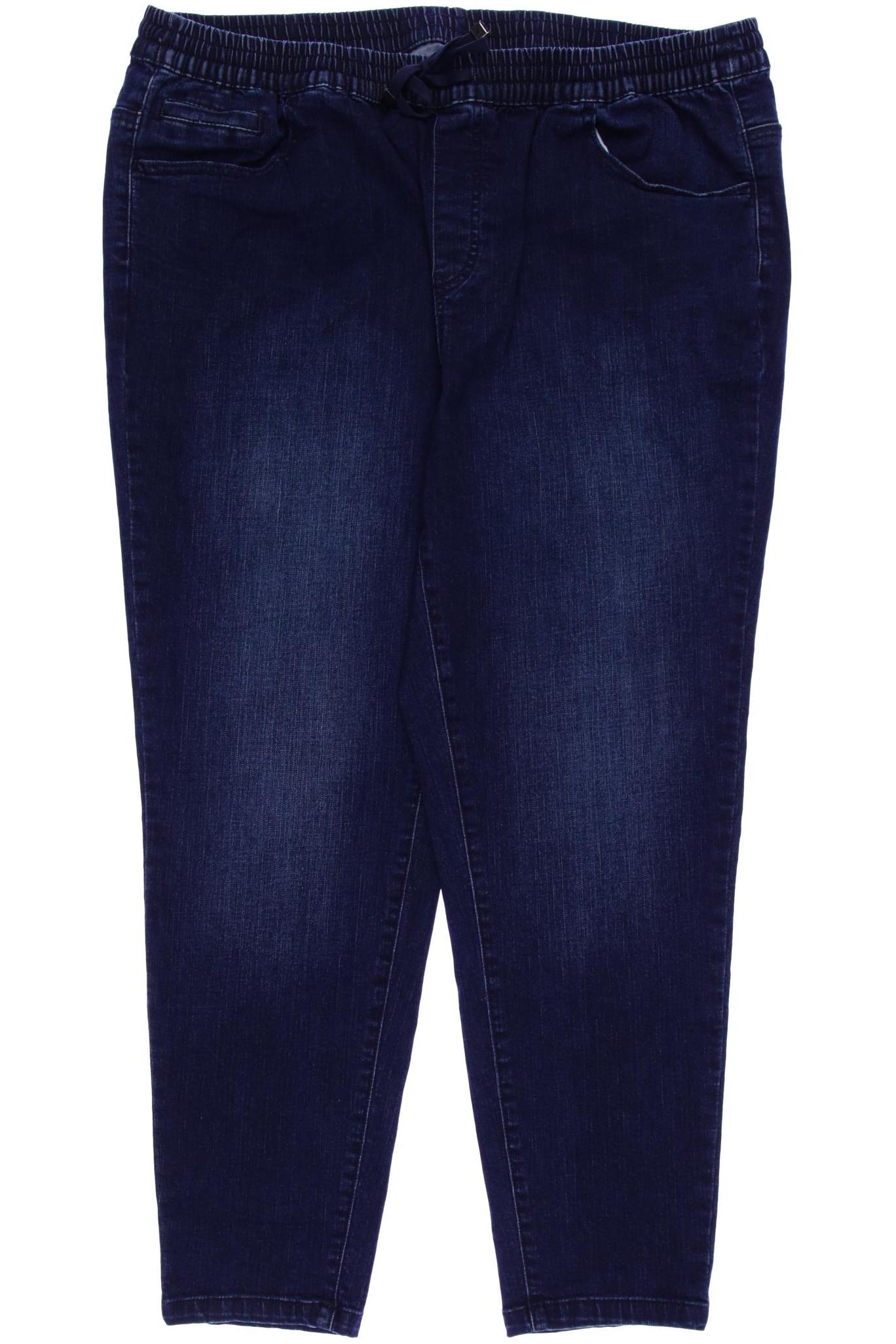 

sheego Damen Jeans, marineblau, Gr. 48