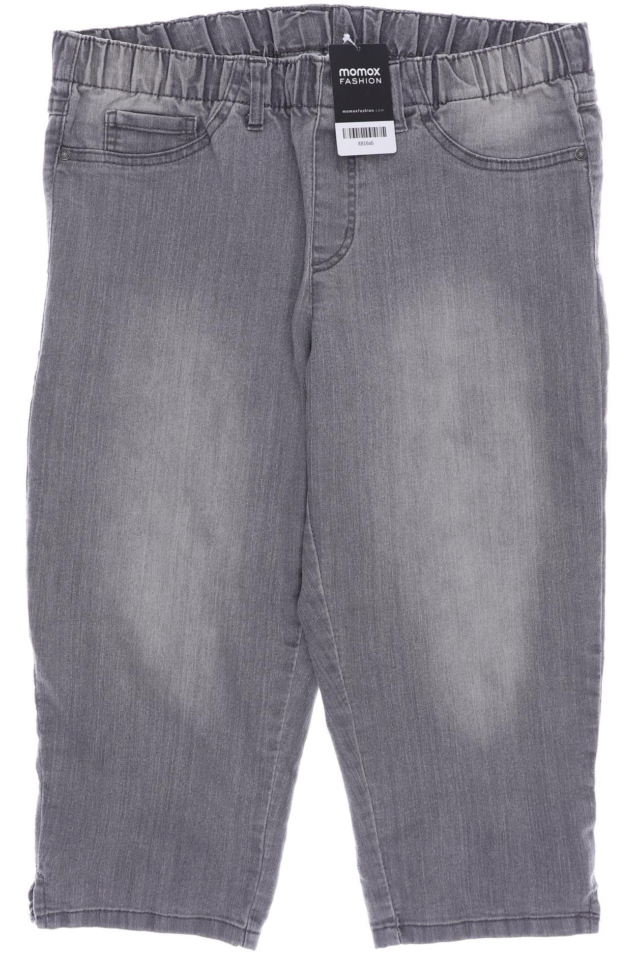 

sheego Damen Jeans, grau