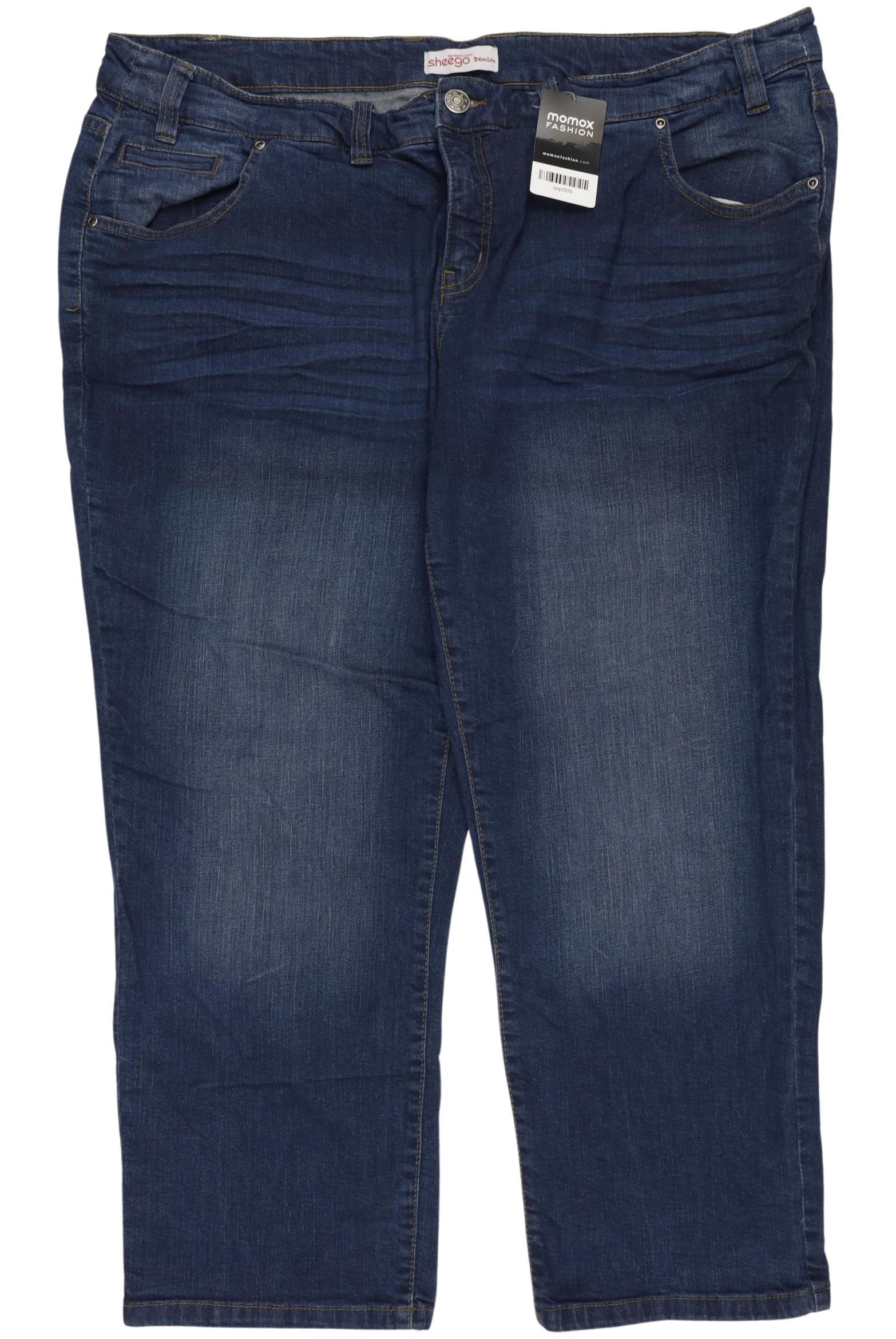 

sheego Damen Jeans, blau, Gr. 52