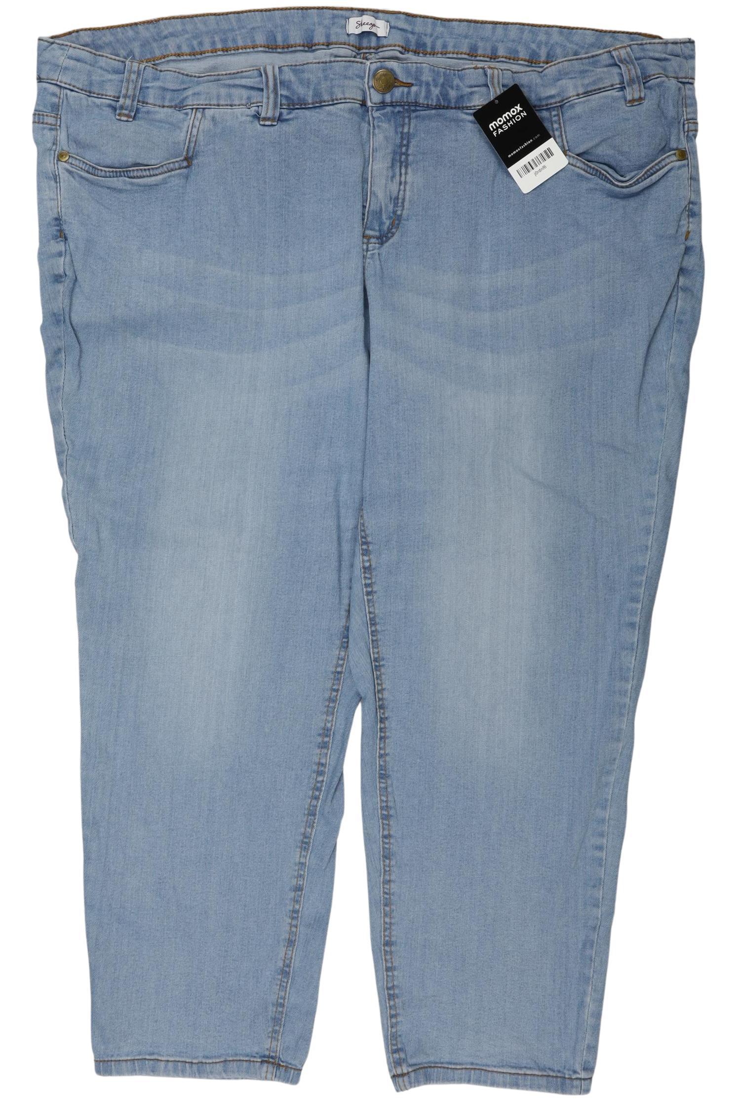 

sheego Damen Jeans, blau, Gr. 28