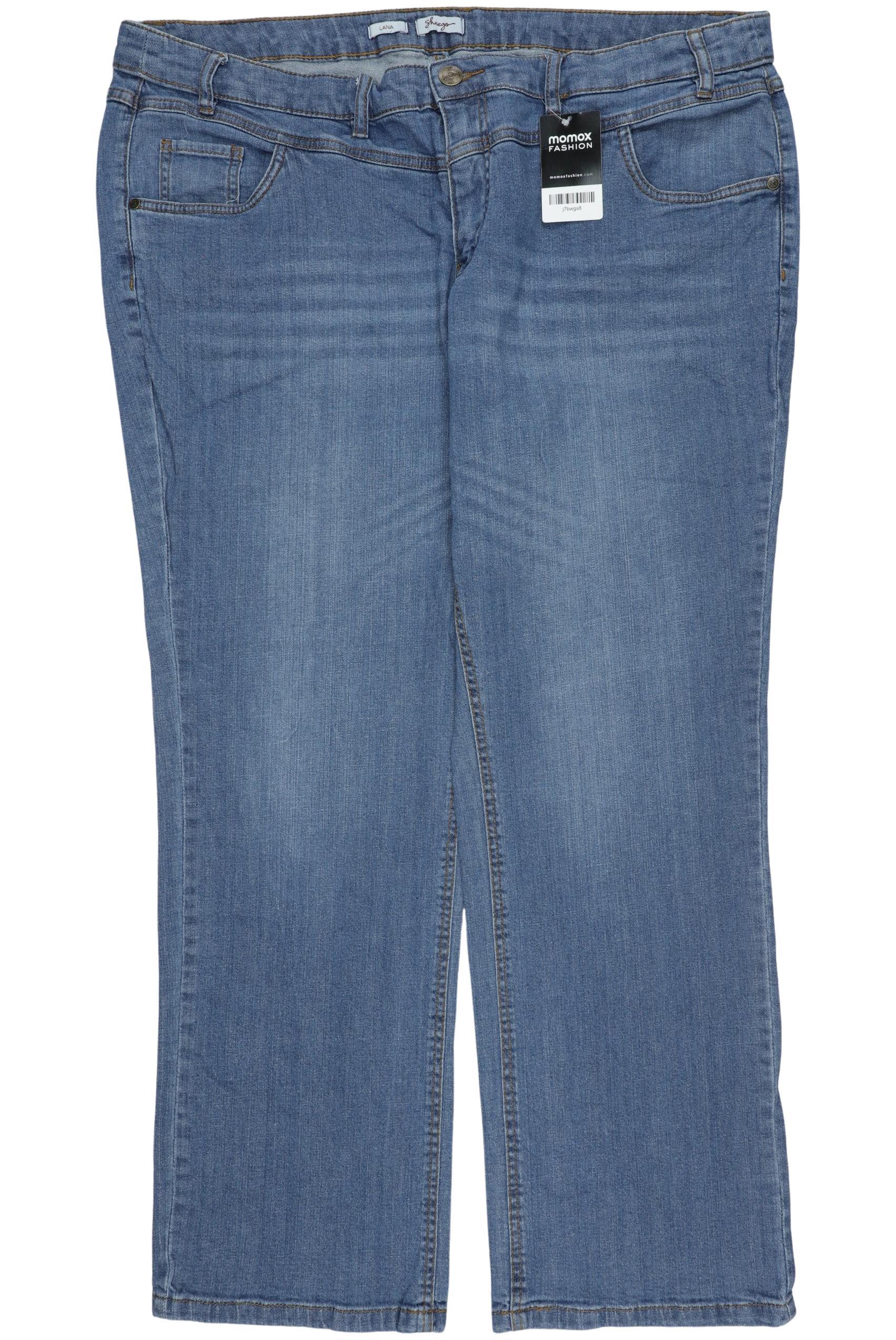 

sheego Damen Jeans, blau, Gr. 52