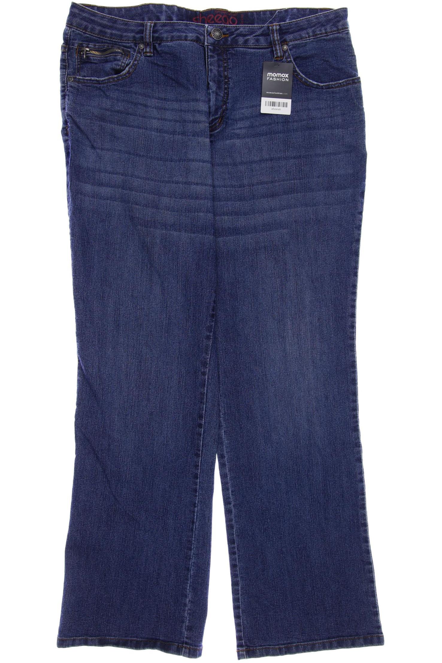 

sheego Damen Jeans, blau, Gr. 48