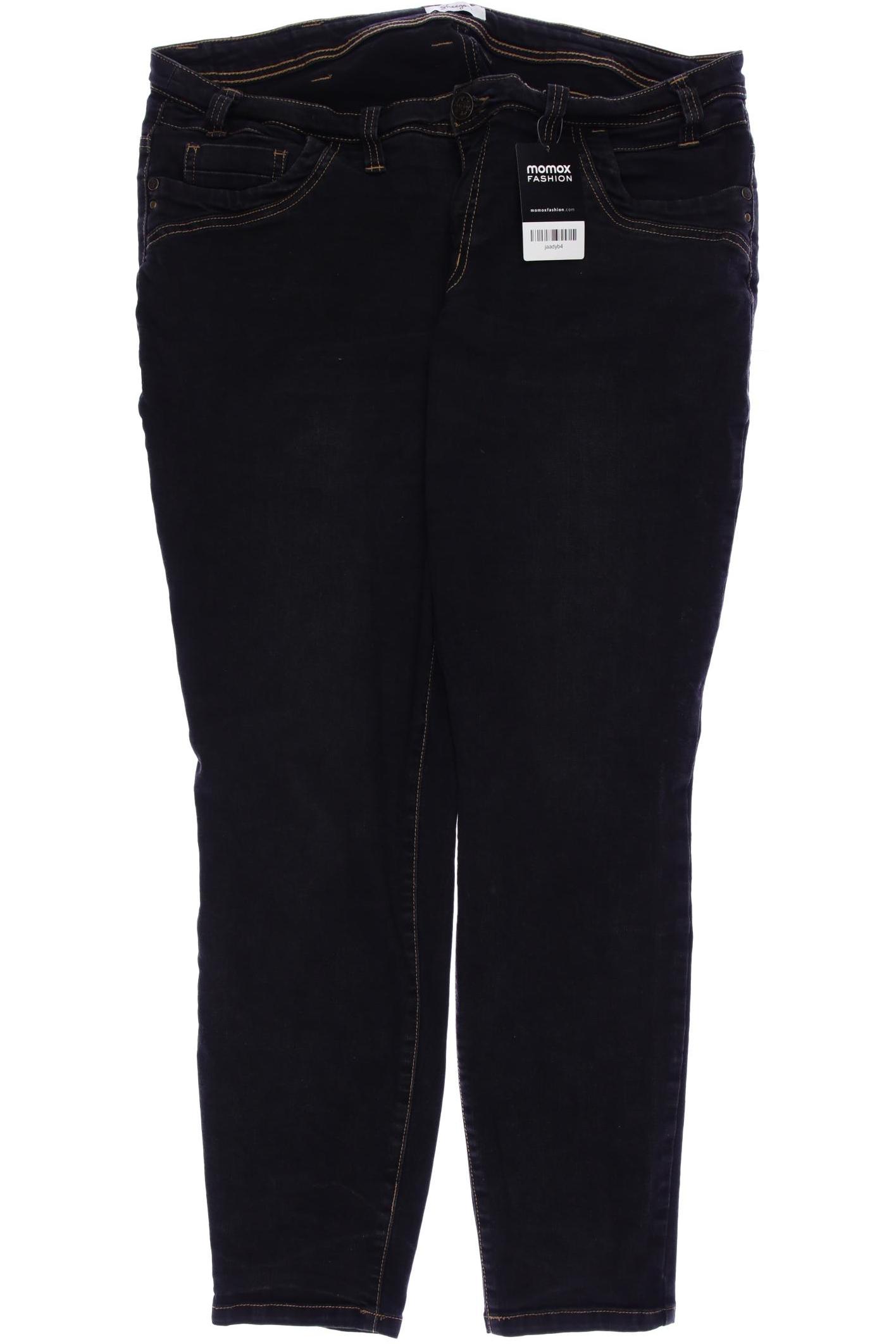 

sheego Damen Jeans, grau, Gr. 48