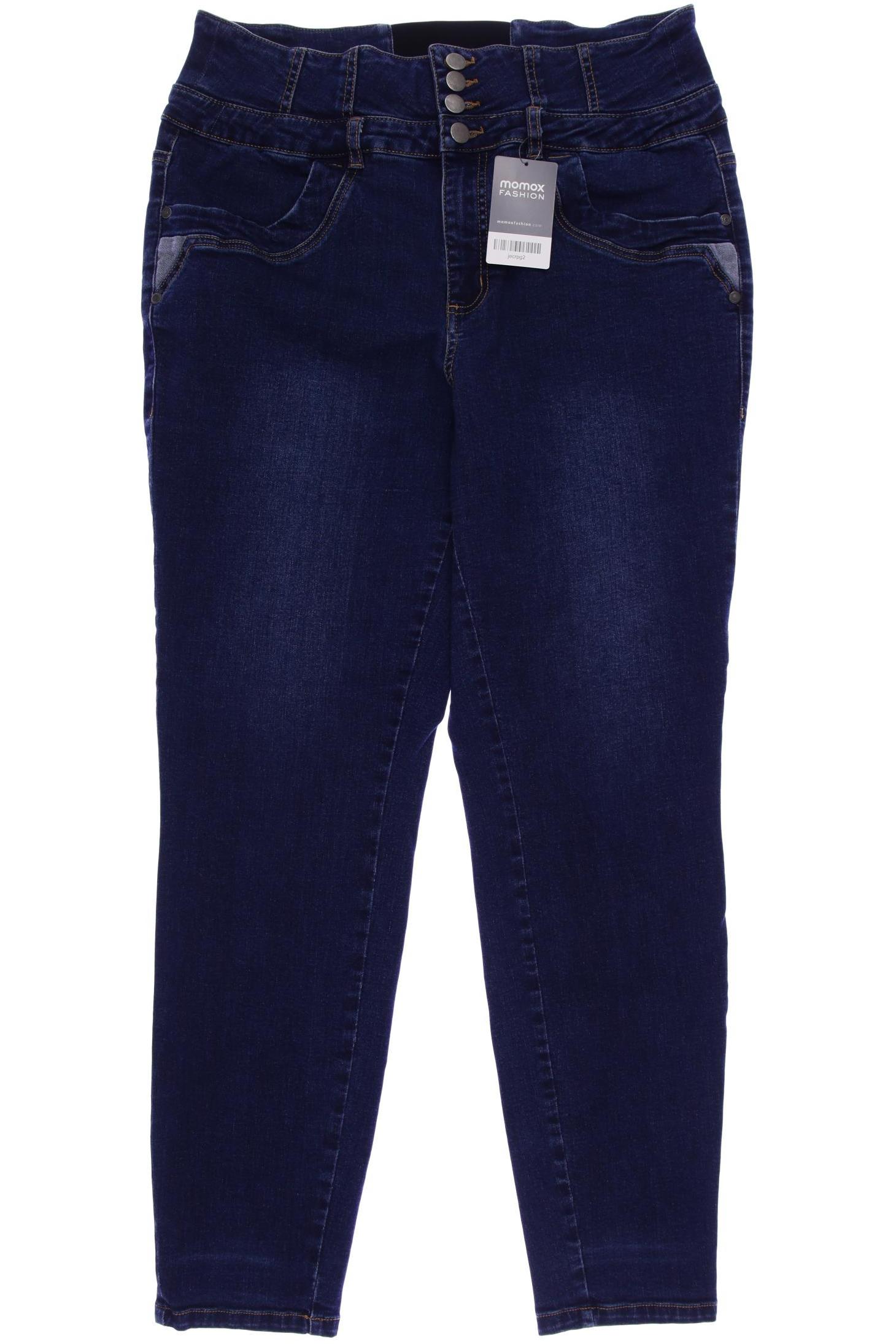 

sheego Damen Jeans, marineblau