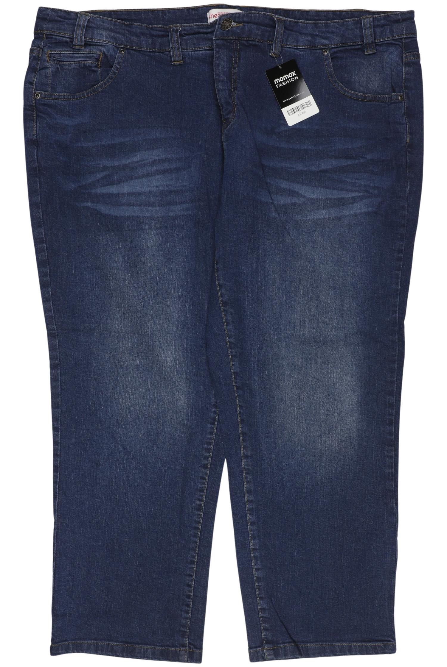 

sheego Damen Jeans, blau, Gr. 52