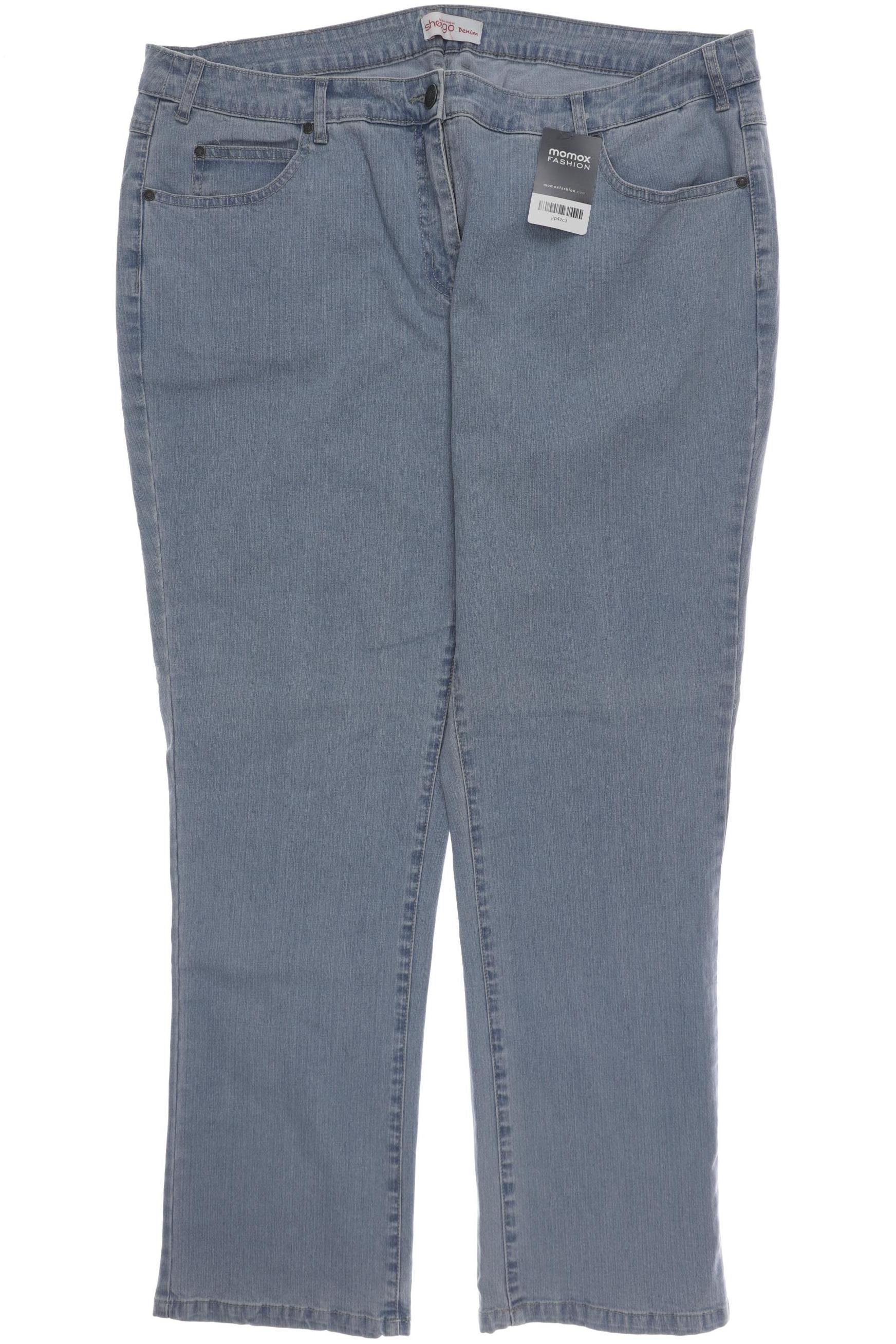 

sheego Damen Jeans, blau