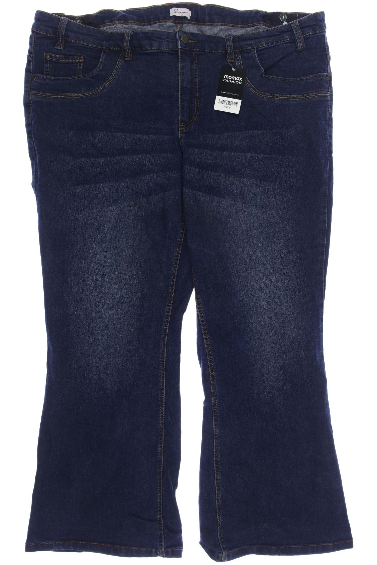 

sheego Damen Jeans, marineblau, Gr. 54