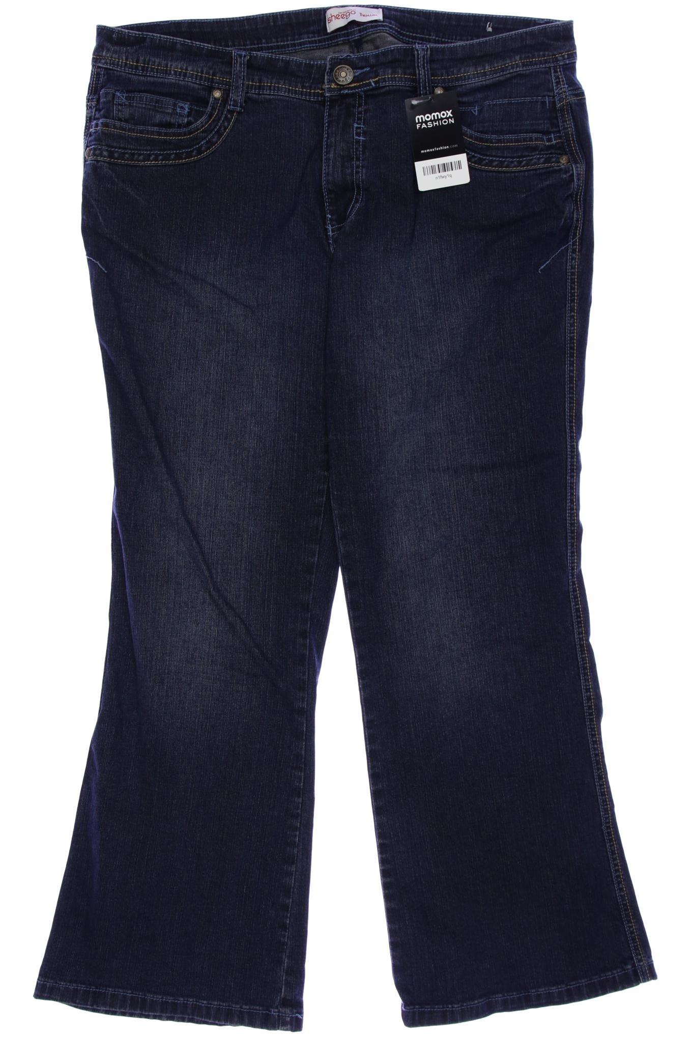 

sheego Damen Jeans, blau, Gr. 23